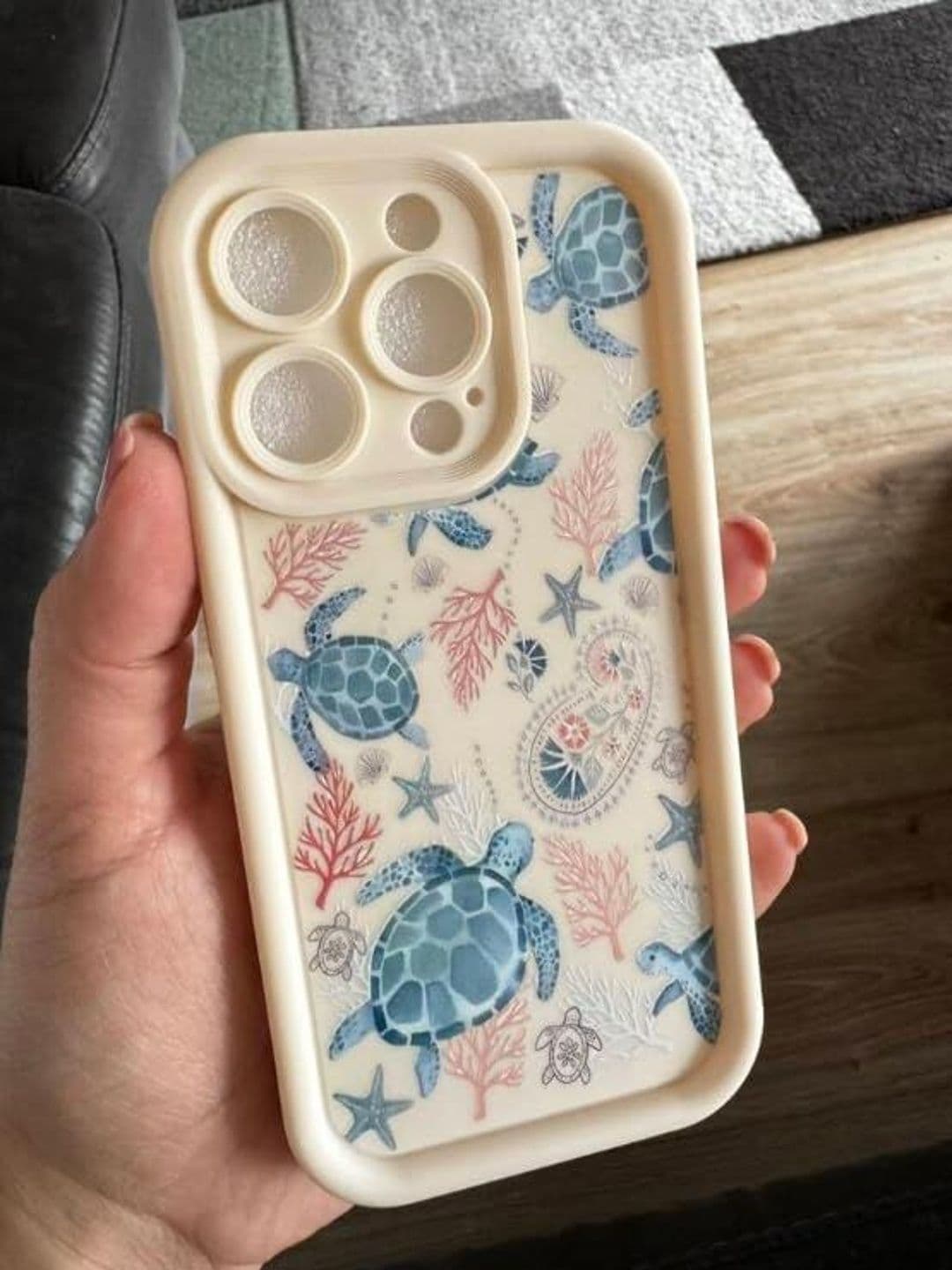 COVERLY Tropical Printed iPhone 13 Back Case Mobile Accessories thumbnail 4