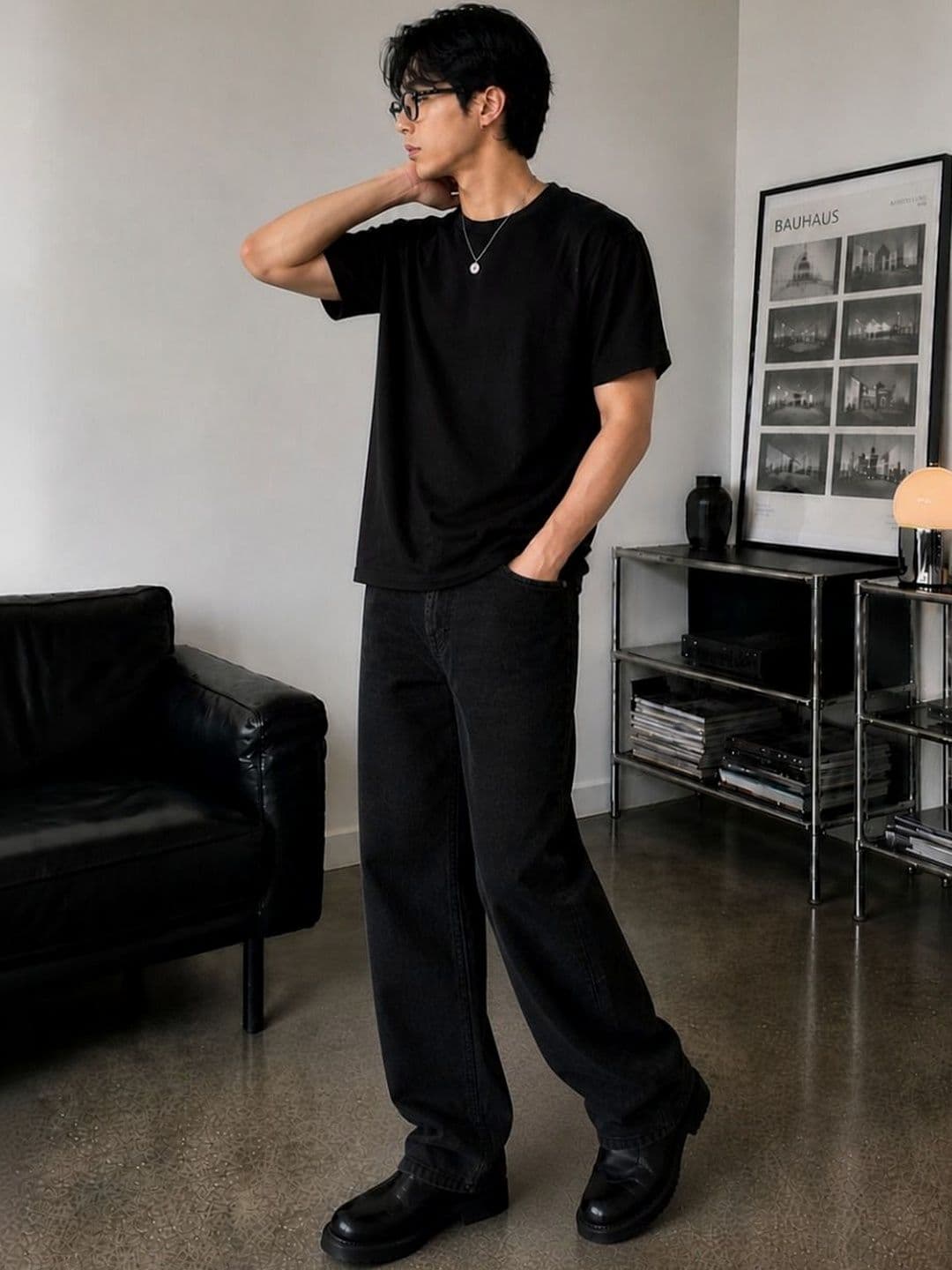 Line out line Men Mid-Rise Light Fade Jeans thumbnail 3