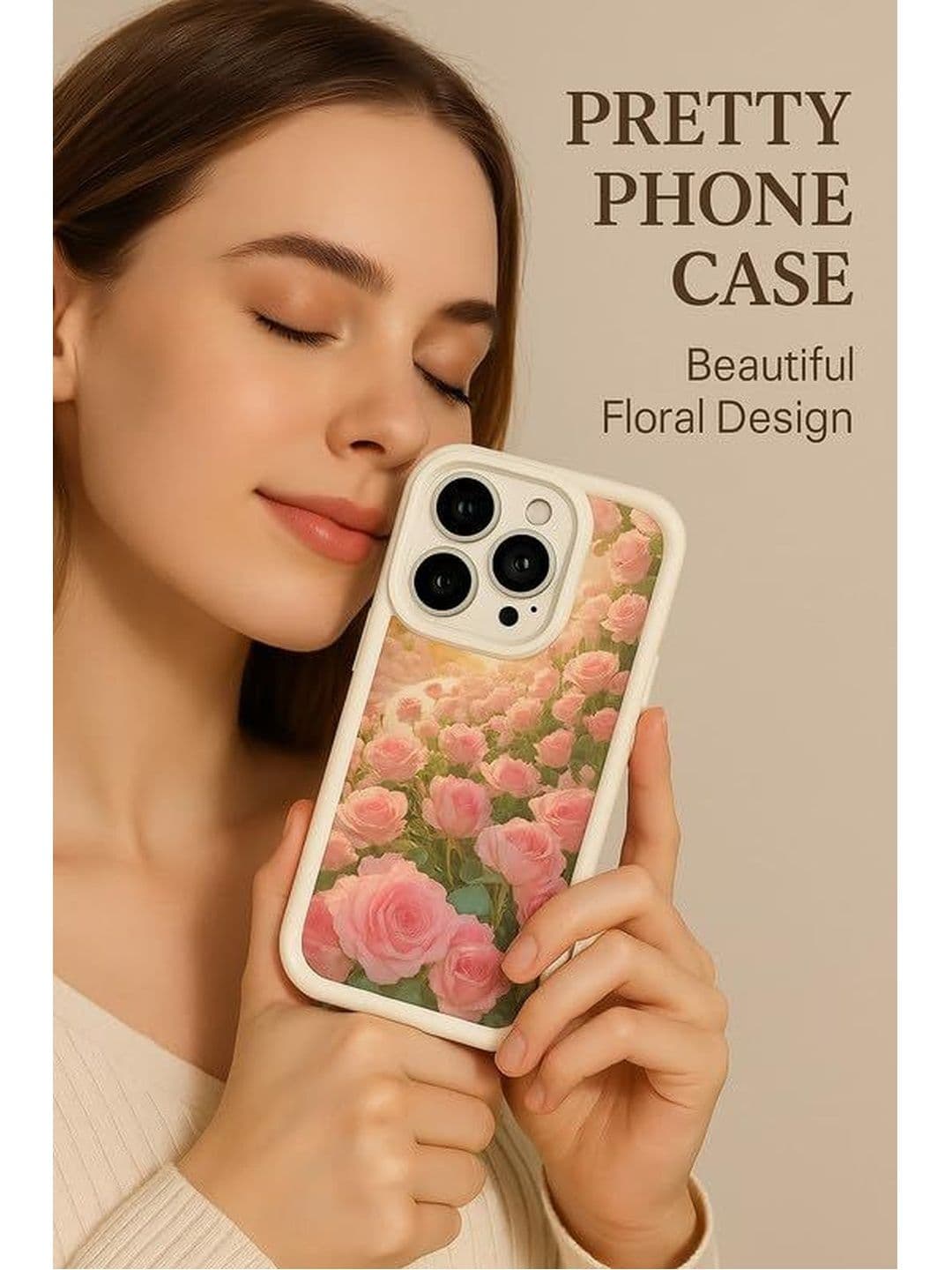 COVERLY Floral Printed iPhone 13 Pro Max Back Case Mobile Accessories thumbnail 7
