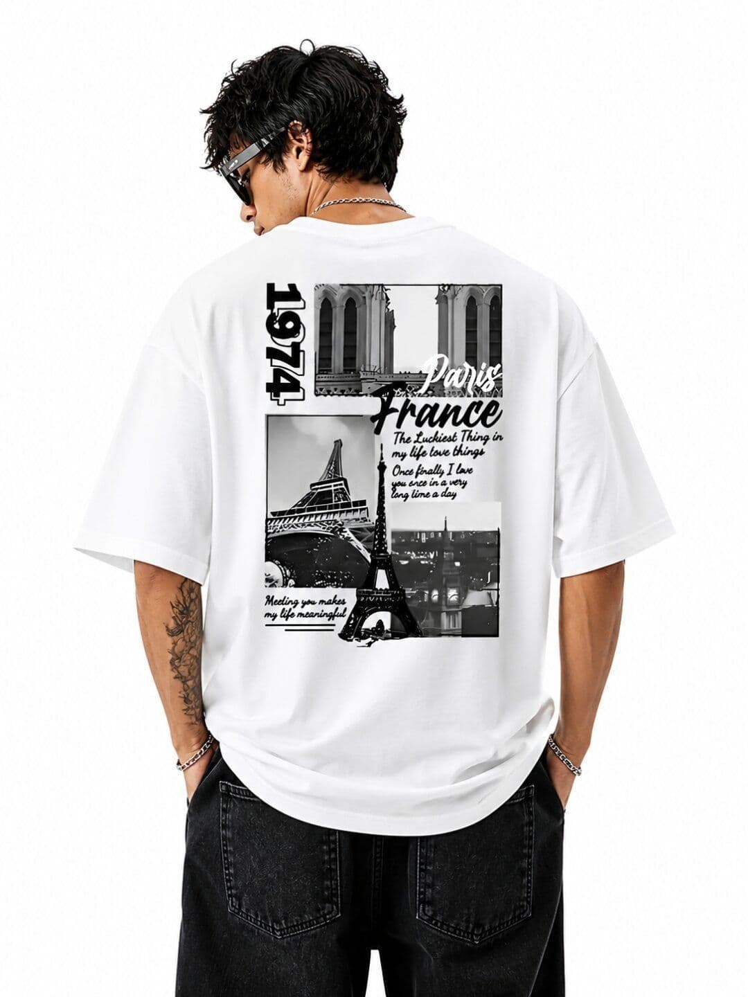 HASTEN Men Printed T-shirt thumbnail 2