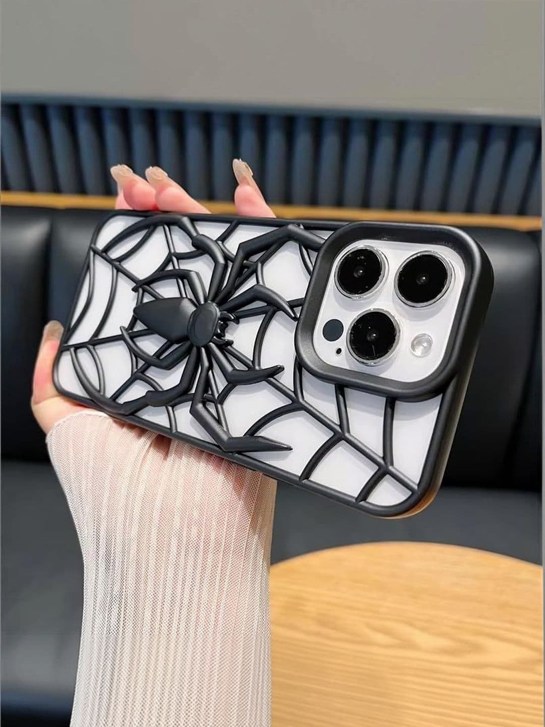 COVERLY Geometric Printed iPhone 13 Pro Max Back Case Mobile Accessories - view 1