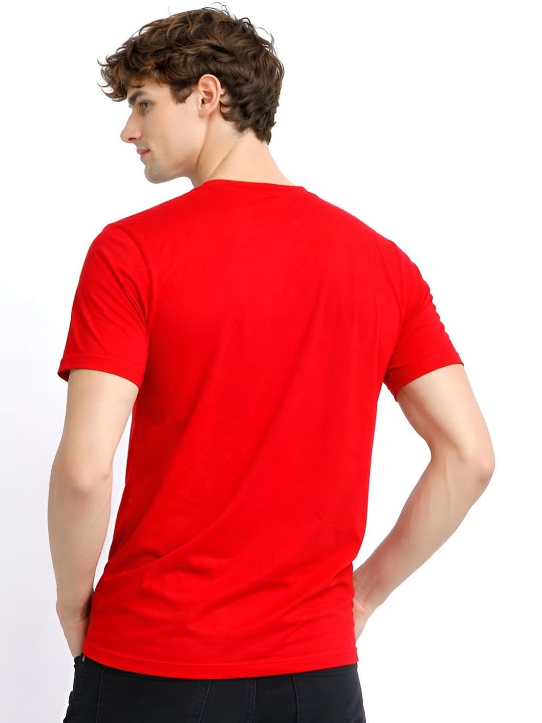 ADRO Men Typography Printed T-shirt thumbnail 3