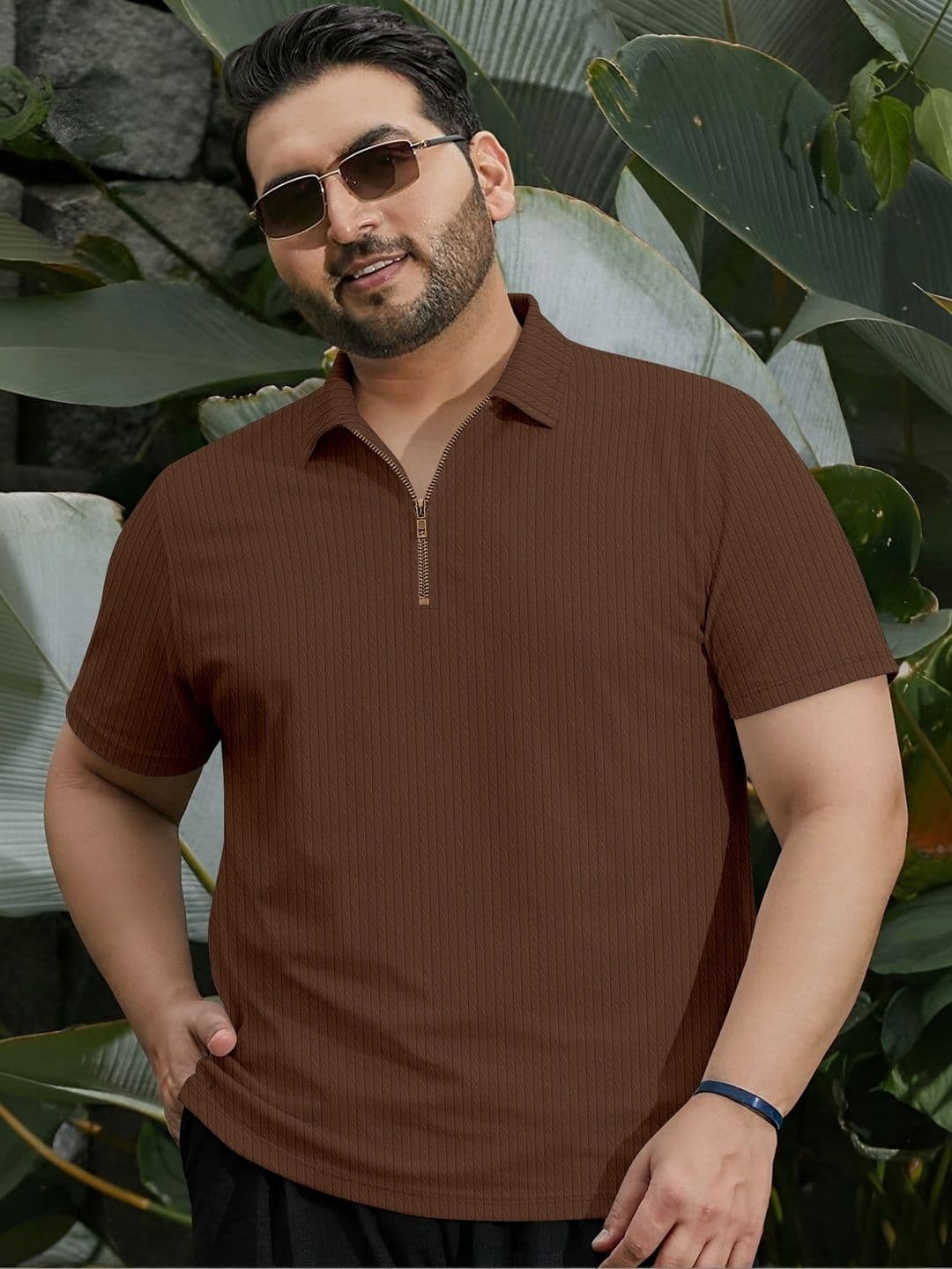 Moda Rapido Men Polo Collar T-shirt - view 1
