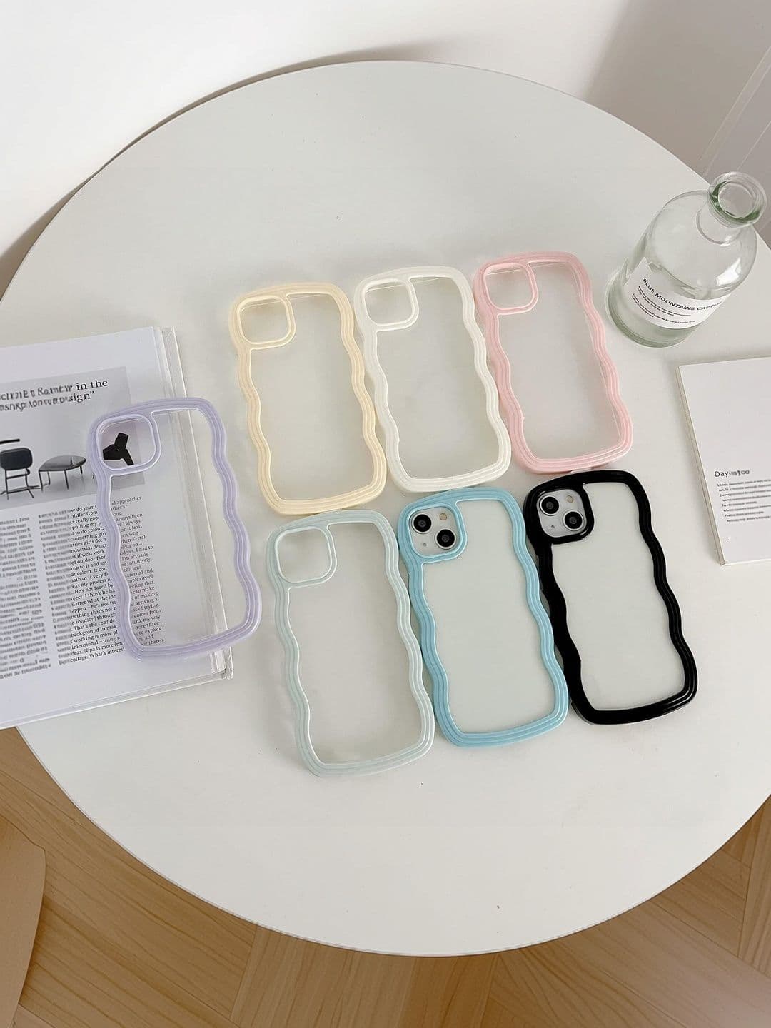COVERLY Solid Printed iPhone 14 Back Case Mobile Accessories thumbnail 6