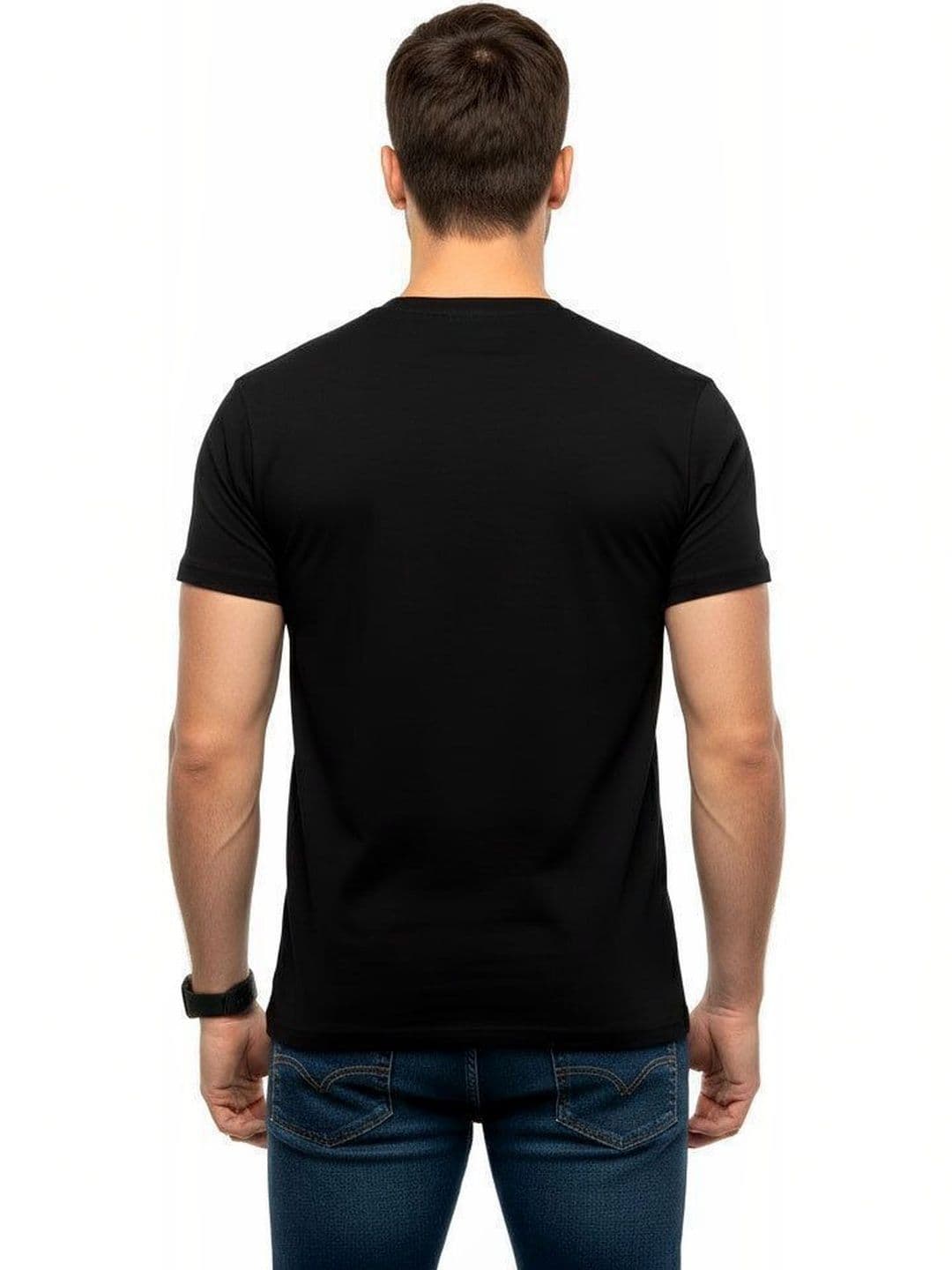 Vogally Men Typography Printed T-shirt thumbnail 3
