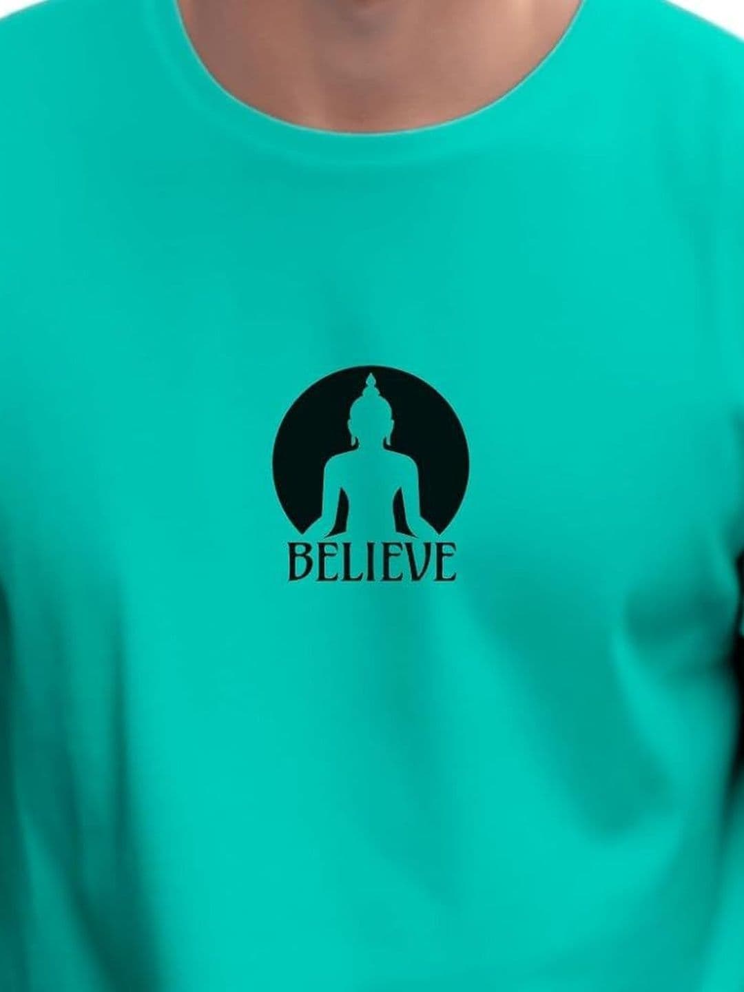 Sanaatani Men Graphic Printed Cotton T-shirt thumbnail 2