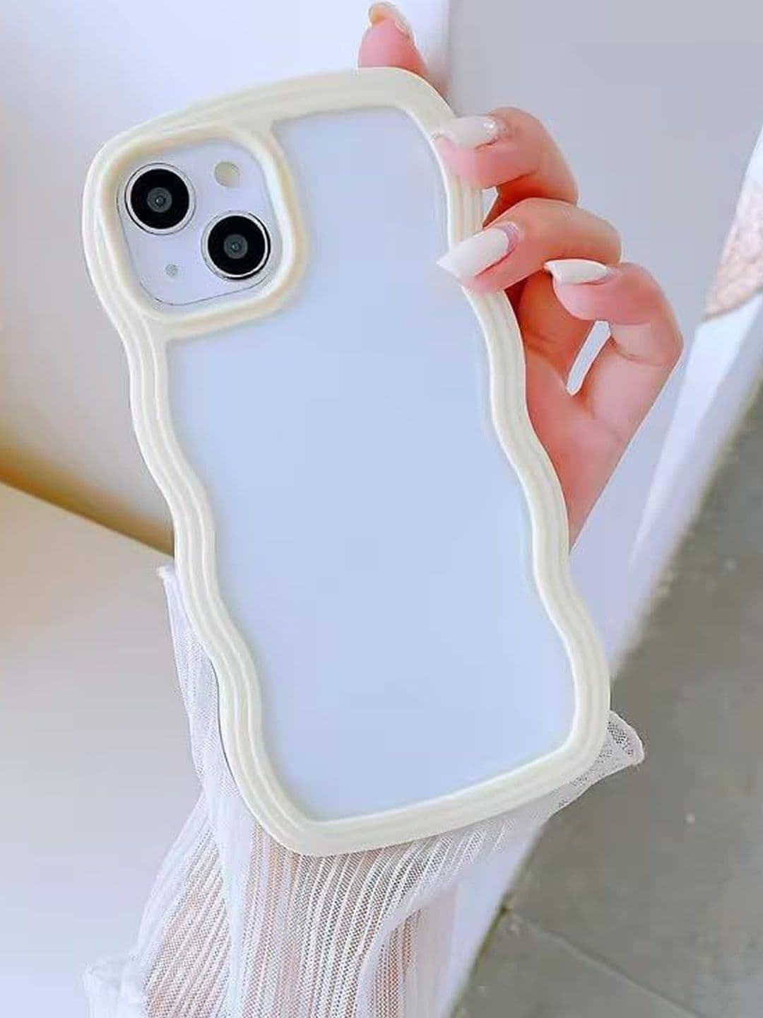 COVERLY Solid Printed iPhone 13 Back Case Mobile Accessories - view 1