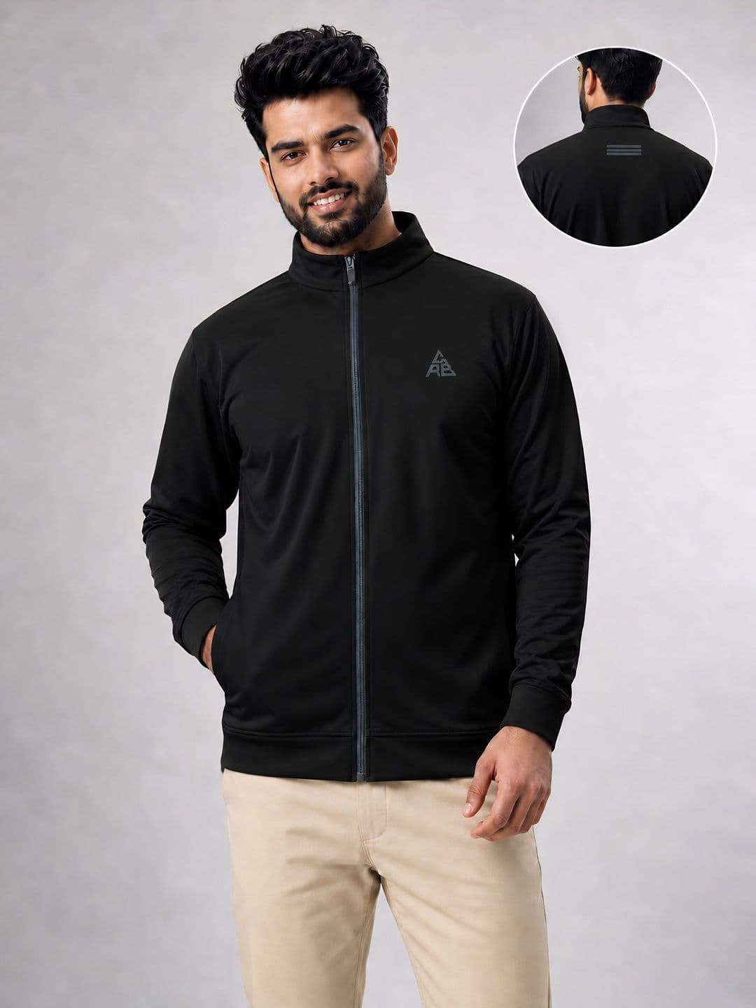 MIA FASHION Men Lightweight Running Sporty Jacket thumbnail 5