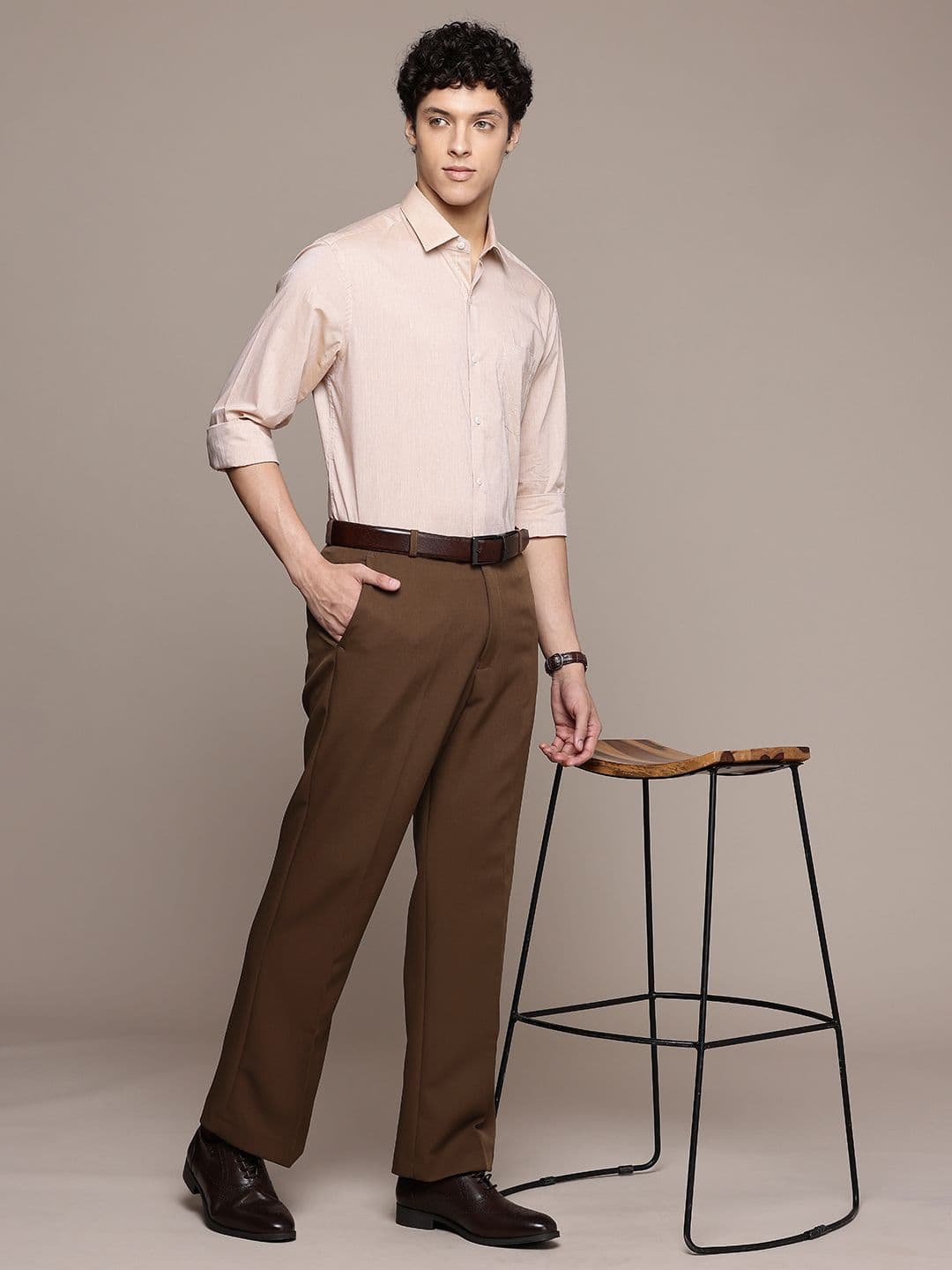 DIVISIVE Men Bootcut Formal Trouser thumbnail 5