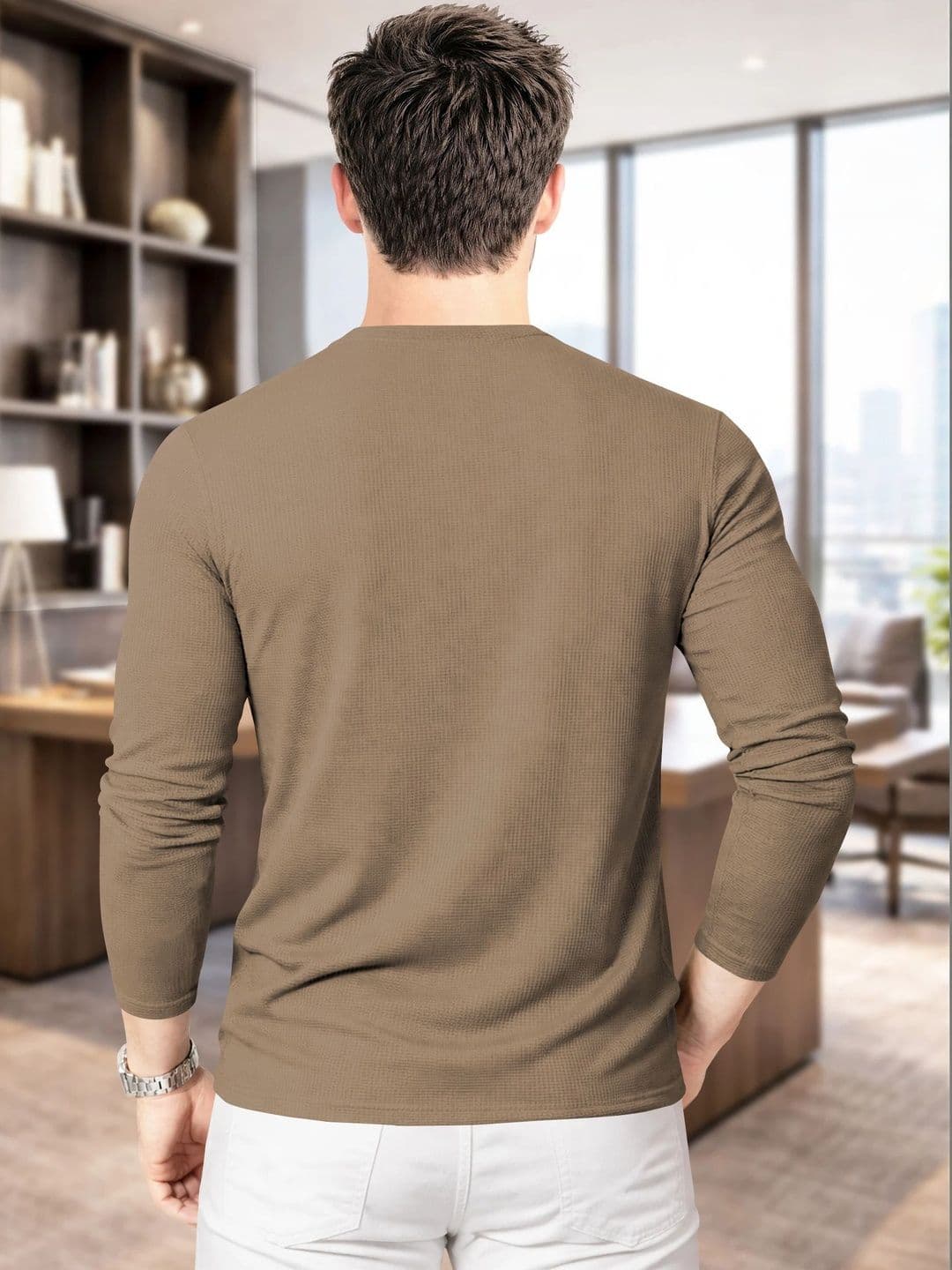 HAPPY KHAJANA Men T-shirt thumbnail 2