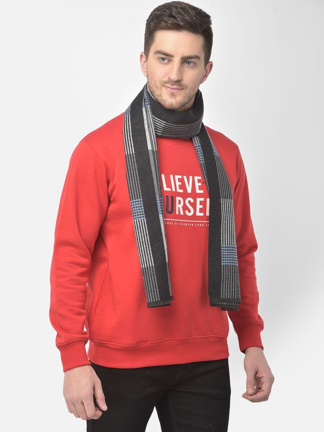 Cazzano Men Checked Scarf thumbnail 2