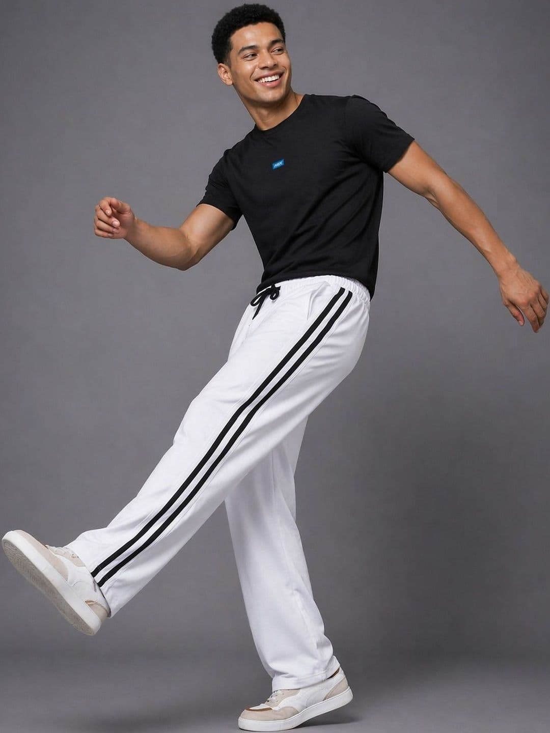 Roadster Men Relaxed Fit Training Track Pants thumbnail 6