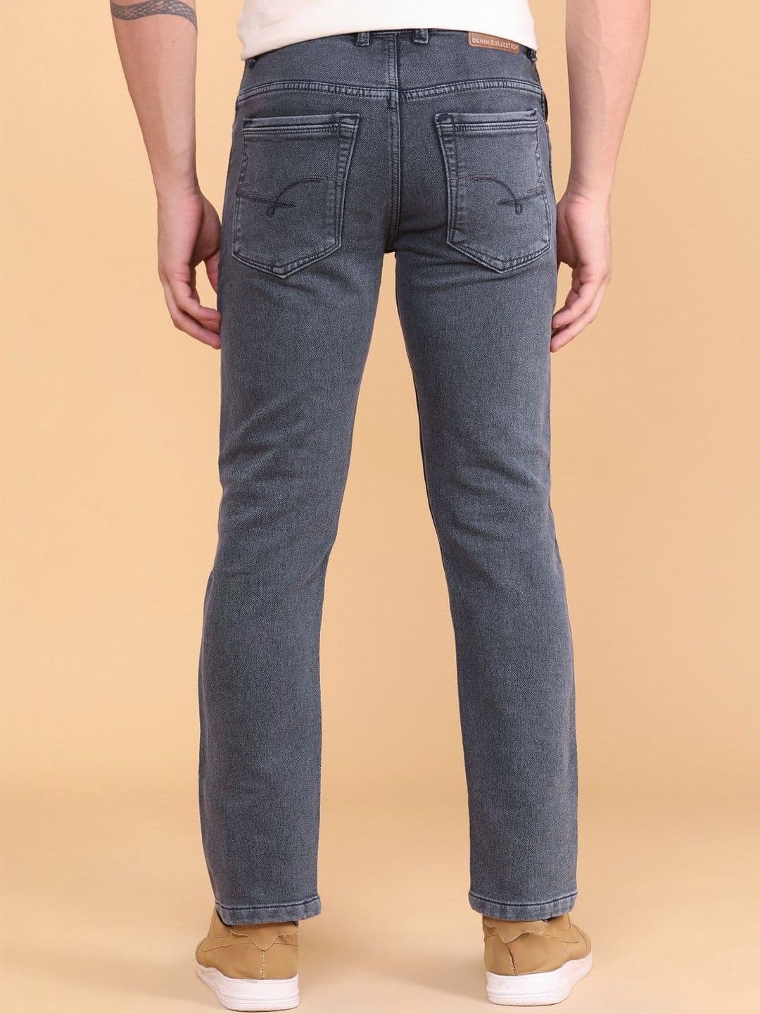 V-Mart Men Slim Fit Mid-Rise Light Fade Jeans thumbnail 3