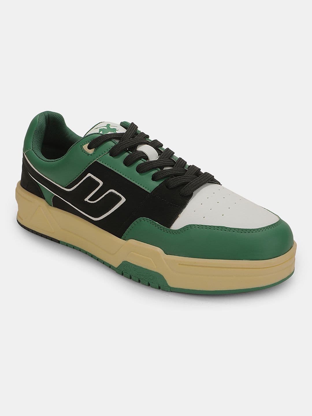 Cantabil Men Colourblocked PU Sneakers thumbnail 7