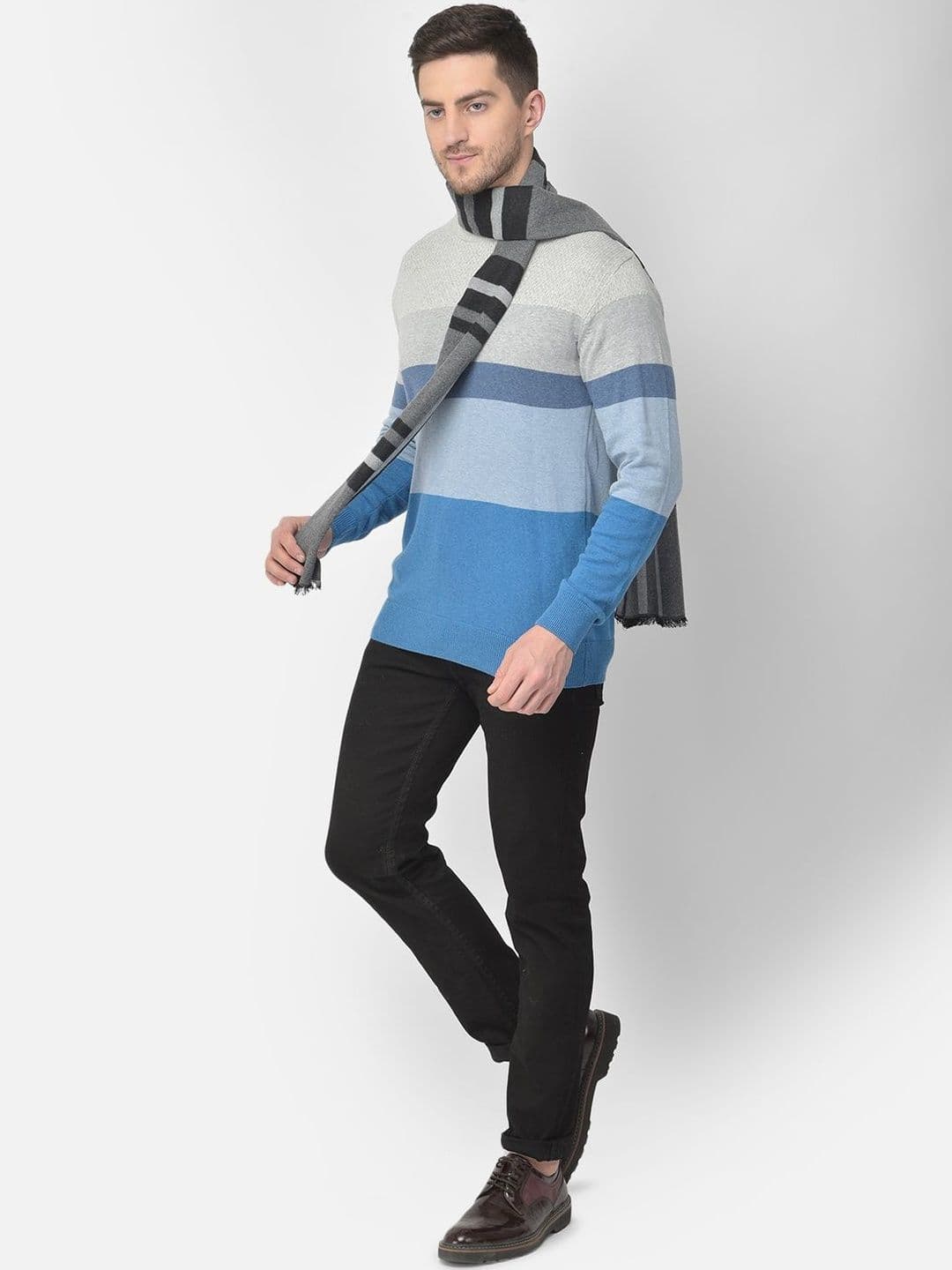 Cazzano Men Checked Scarf thumbnail 6