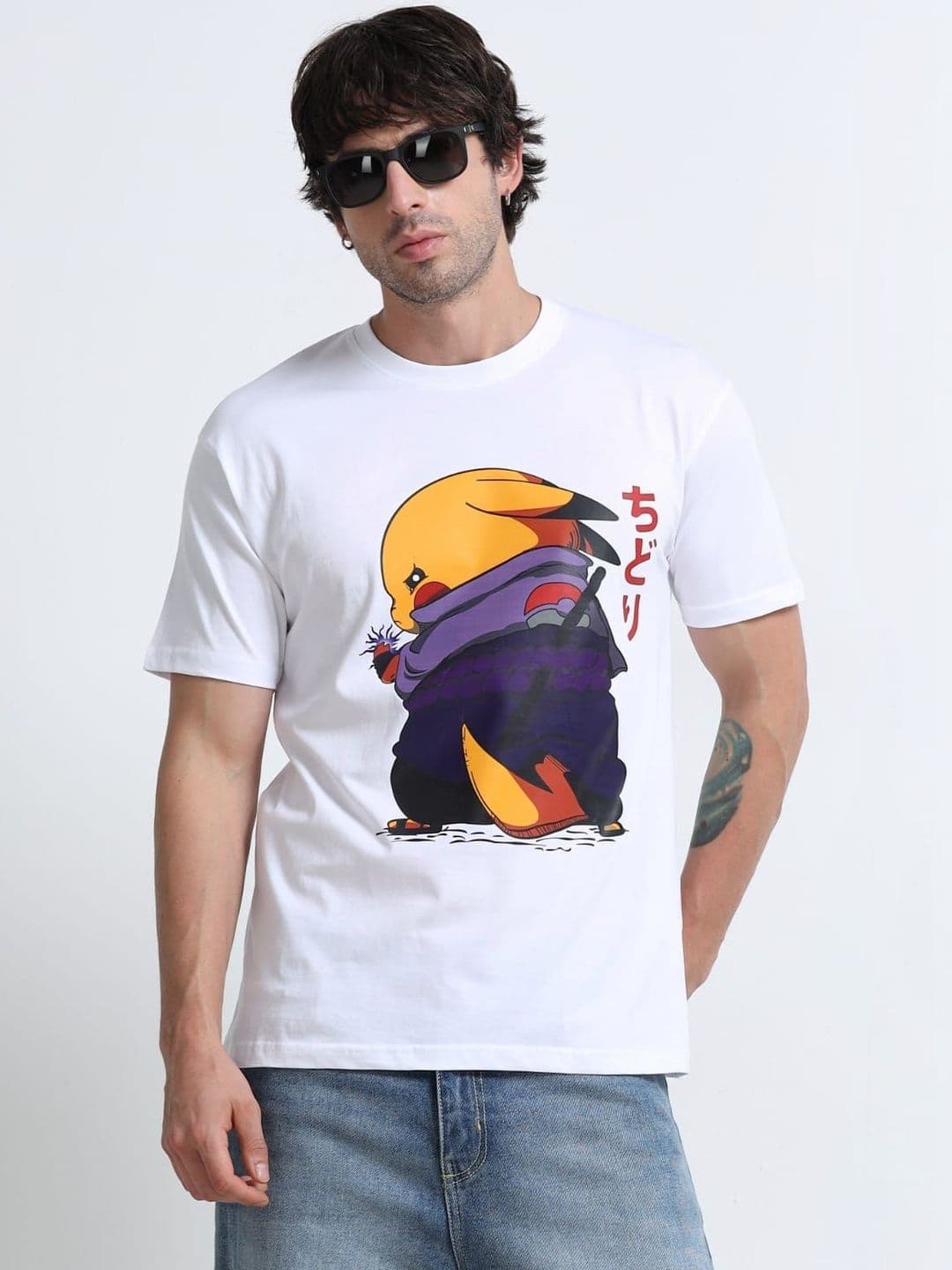 THE MODVUE Men Pokemon Printed T-shirt - view 1