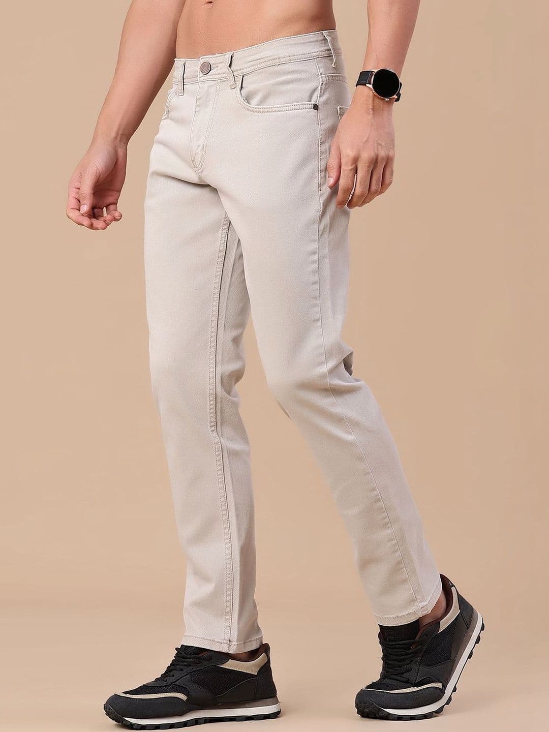 V-Mart Men Regular Fit Mid-Rise Stretchable Jeans thumbnail 2