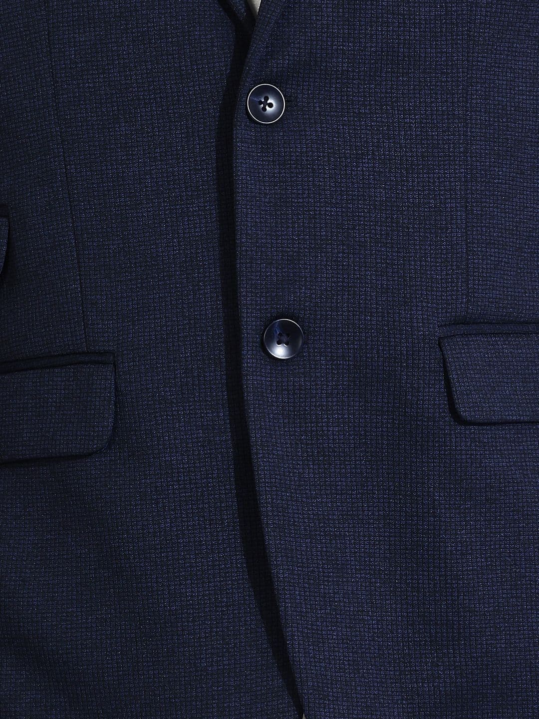 INVICTUS Notched Lapel Collar Slim Fit Single Breasted Formal Blazer thumbnail 4