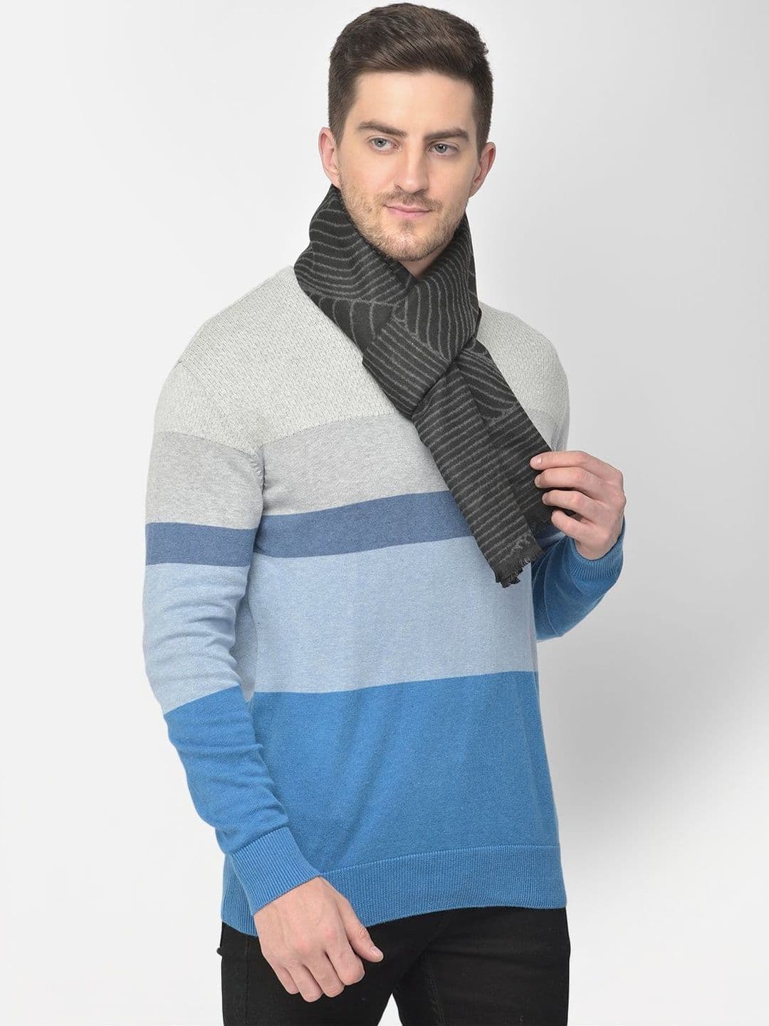 Cazzano Men Printed Scarf thumbnail 2