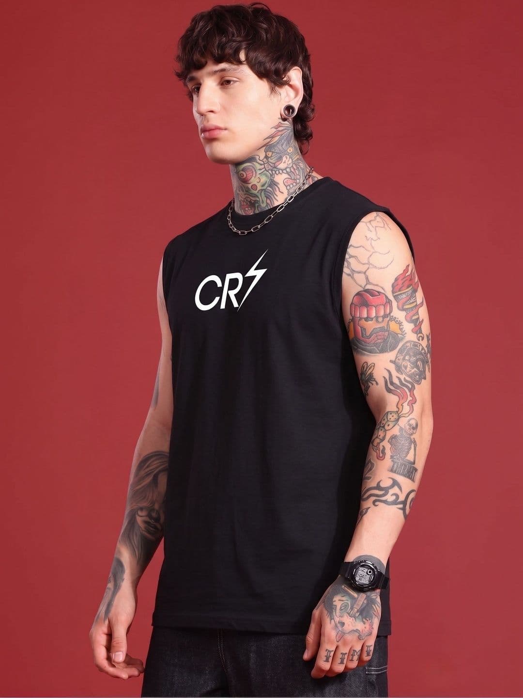 RHINO CULT Men Cristiano Ronaldo Printed T-shirt thumbnail 4