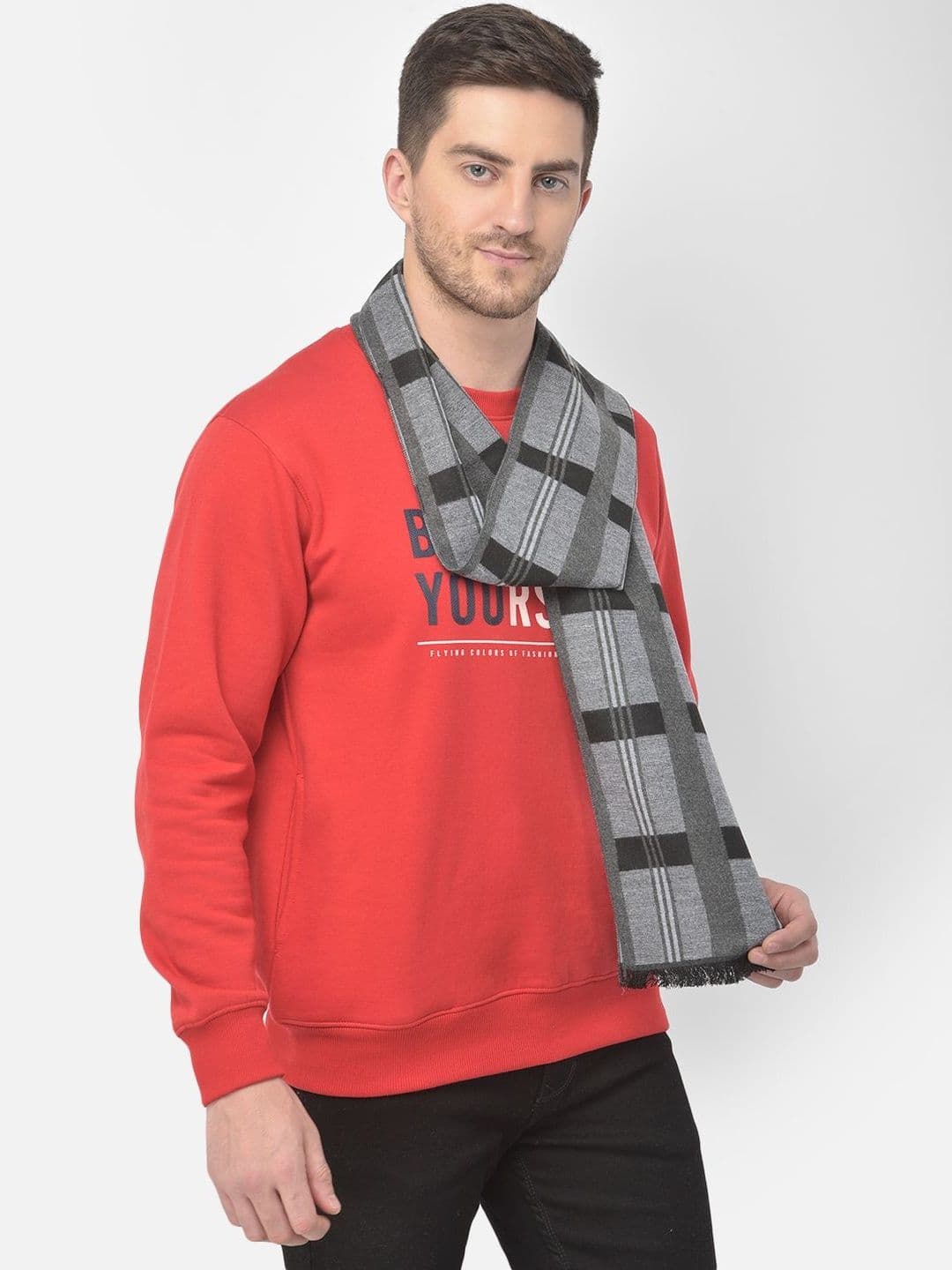 Cazzano Men Checked Scarf thumbnail 5