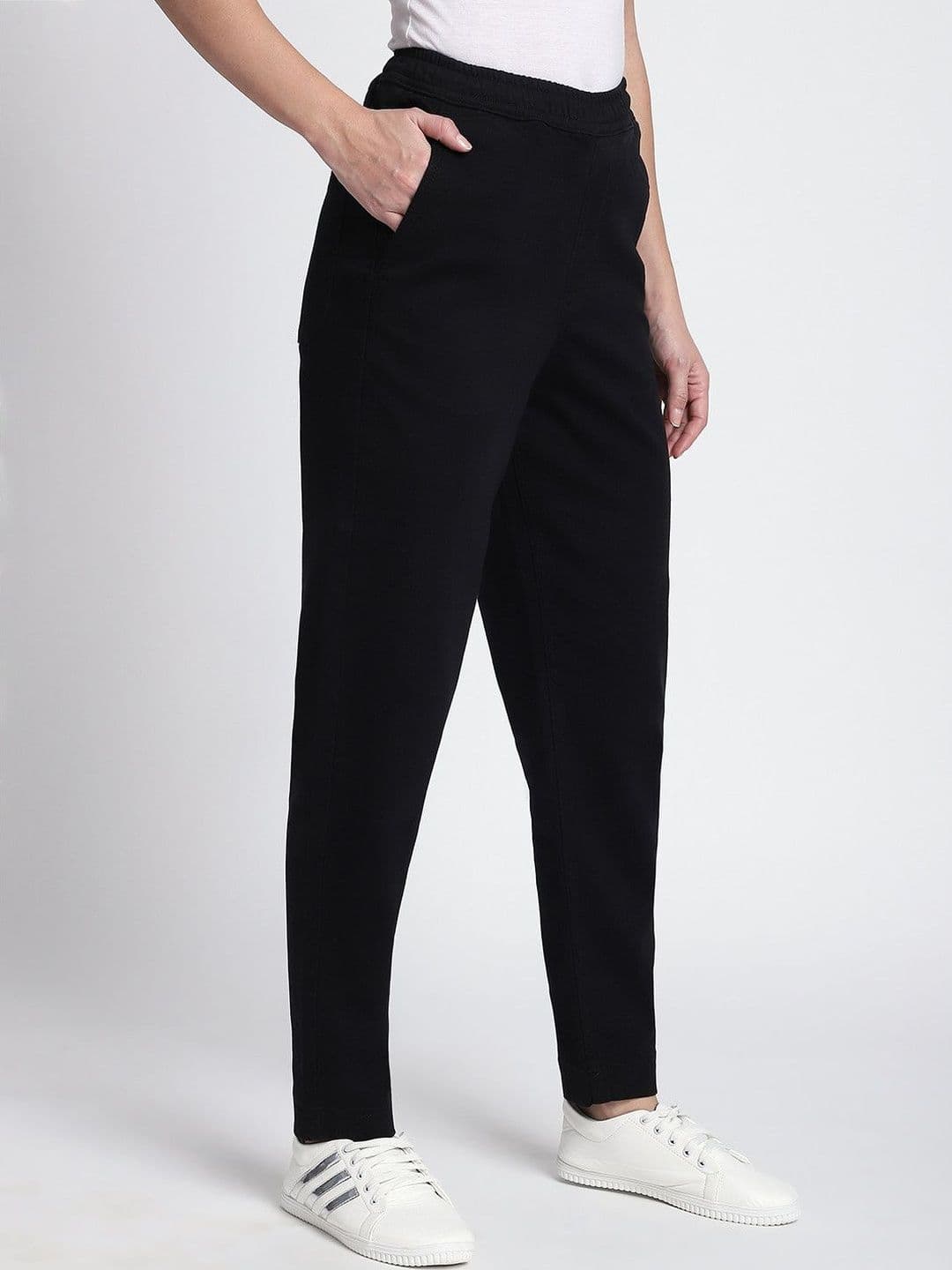 R&B Women Slim Fit High-Rise Trousers thumbnail 7