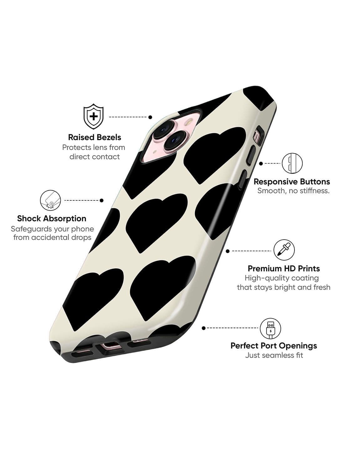 QRIOH Conversational Printed iPhone 15 Pro Max Back Case Mobile Accessories thumbnail 6