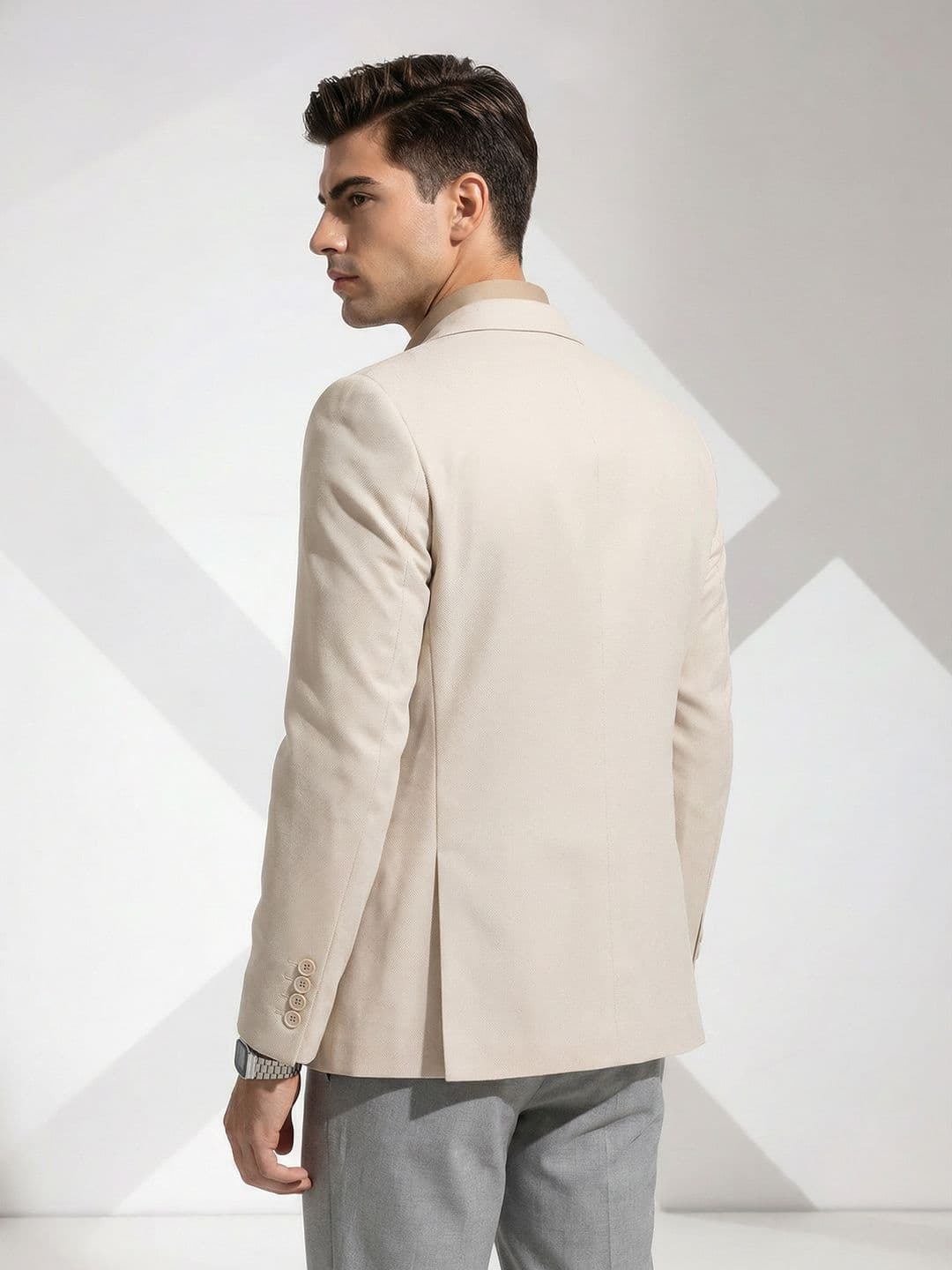 INVICTUS Single Breasted Notched Lapel Formal Blazer thumbnail 4