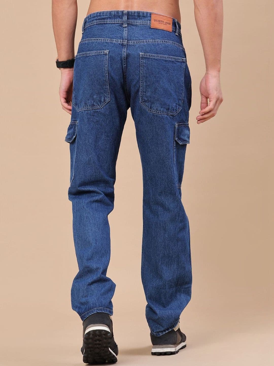 V-Mart Men Regular Fit Mid-Rise Stretchable Jeans thumbnail 3