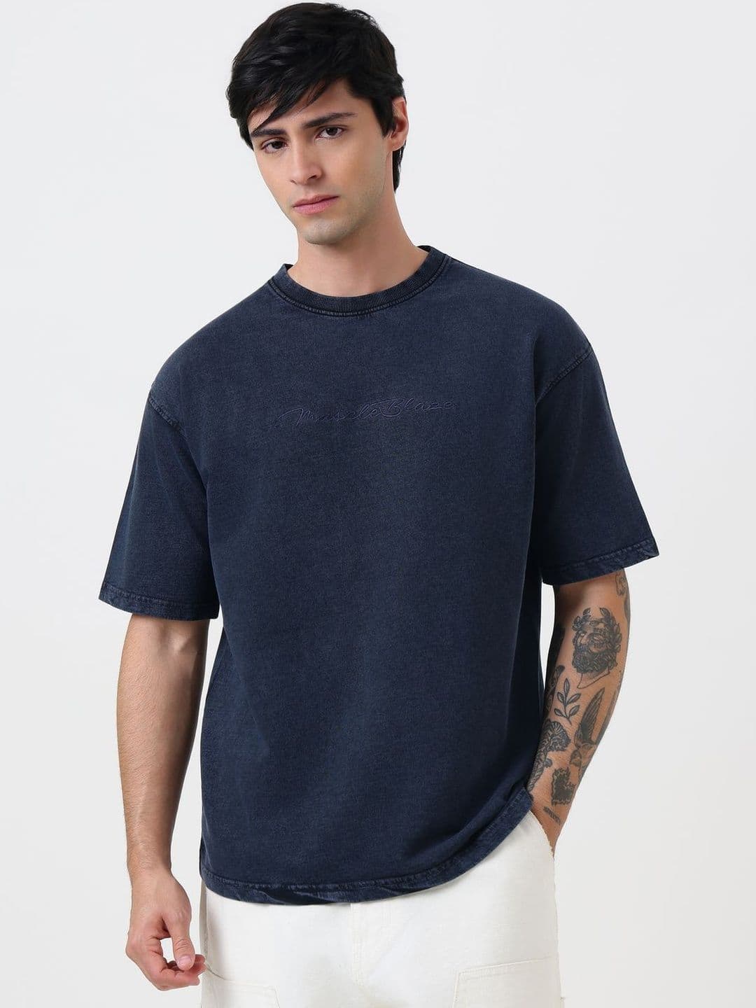 MuscleBlaze Unisex Printed T-shirt - view 1
