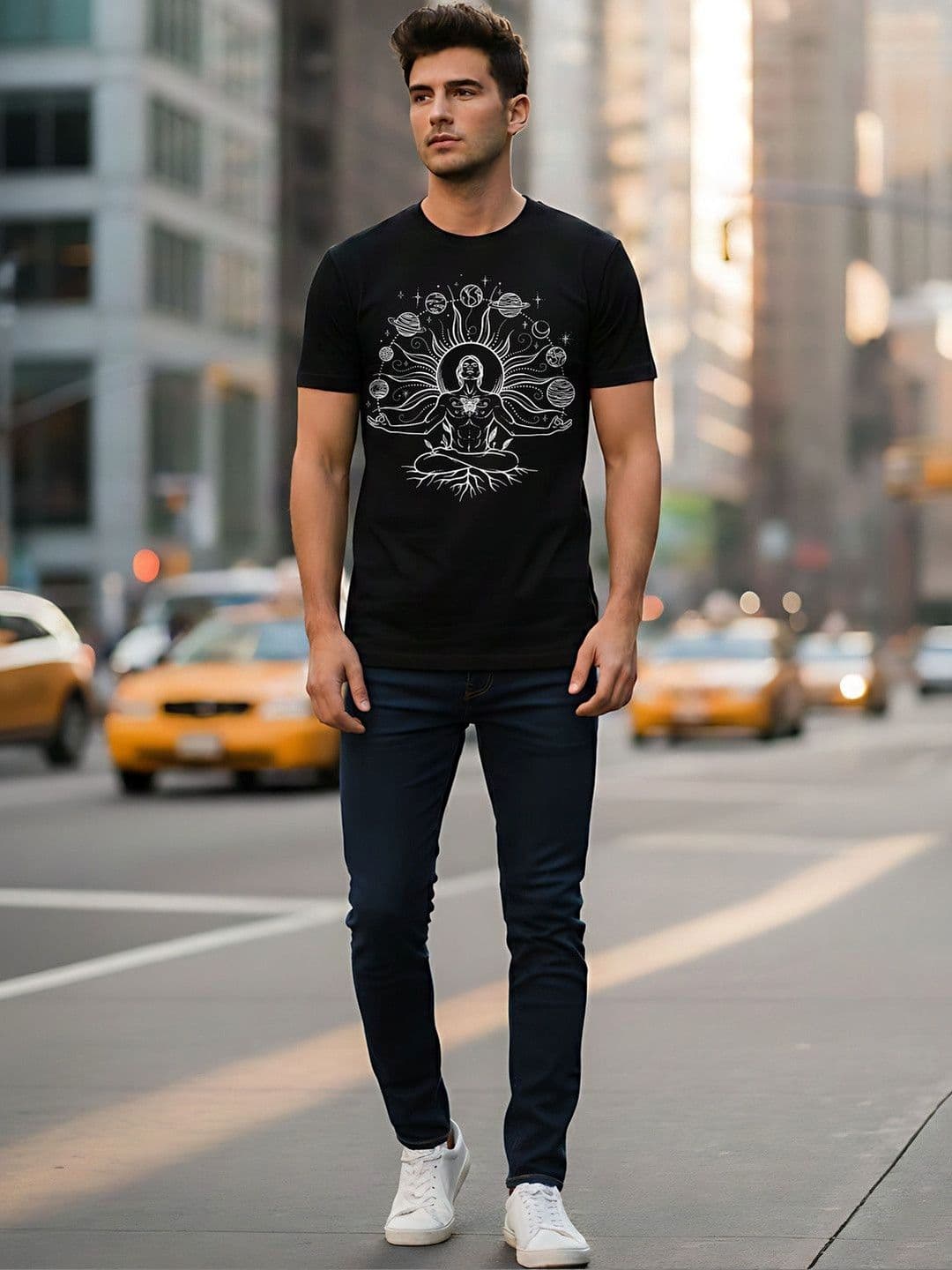 SYMBLANCE Men Printed T-shirt thumbnail 3