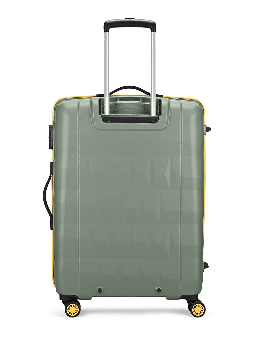 Aristocrat Comet Green Set of 2 Small & Medium Hard 56 & 66cm Trolley Bag with Smooth 8-Wheel thumbnail 4