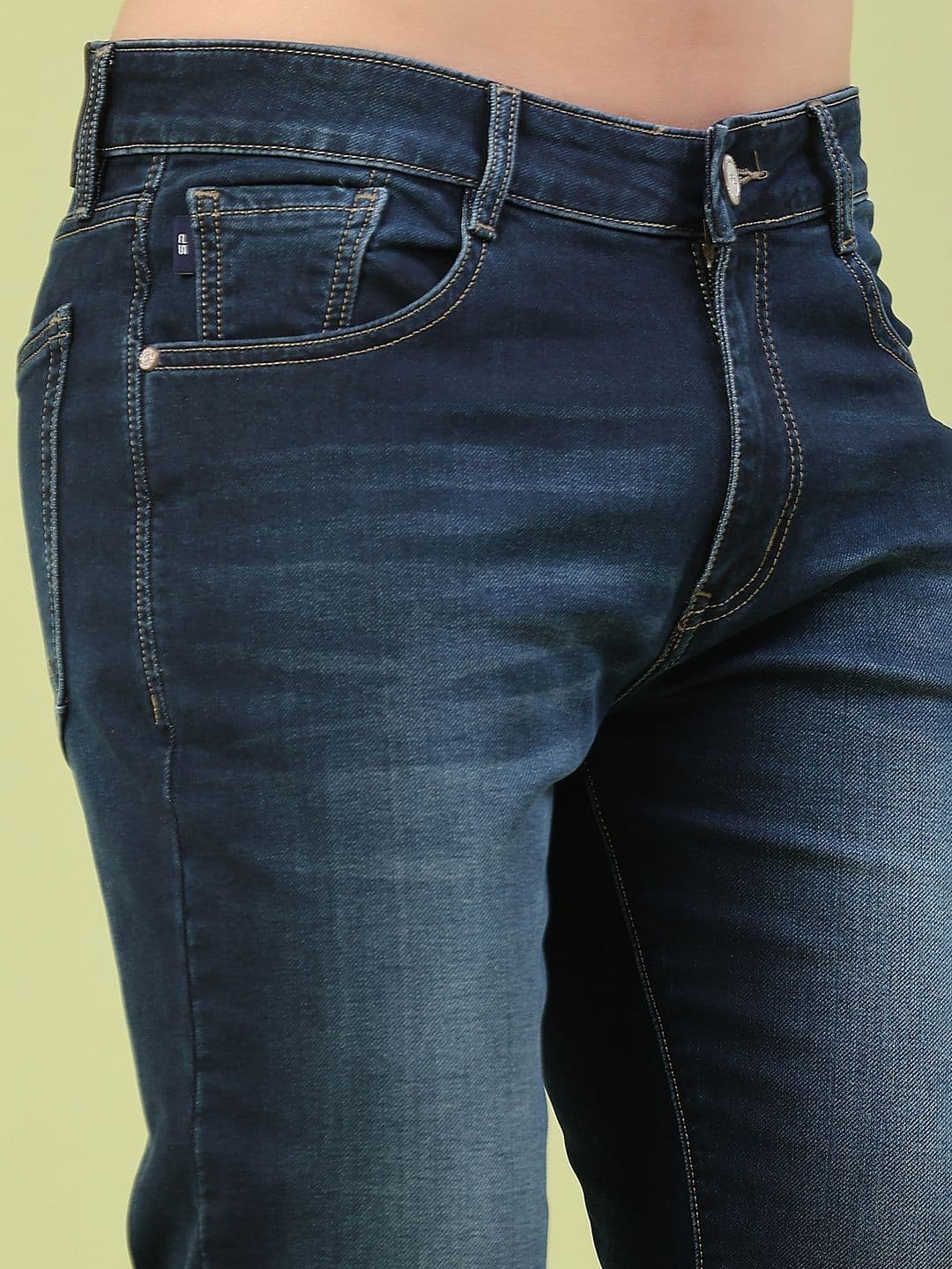 V-Mart Men Relaxed Fit Mid-Rise Light Fade Jeans thumbnail 6