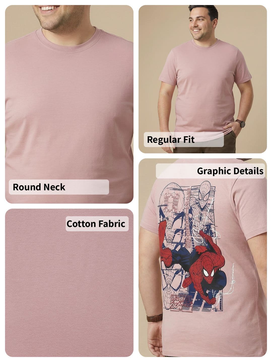 Sztori Spider-Man Printed T-shirt thumbnail 5
