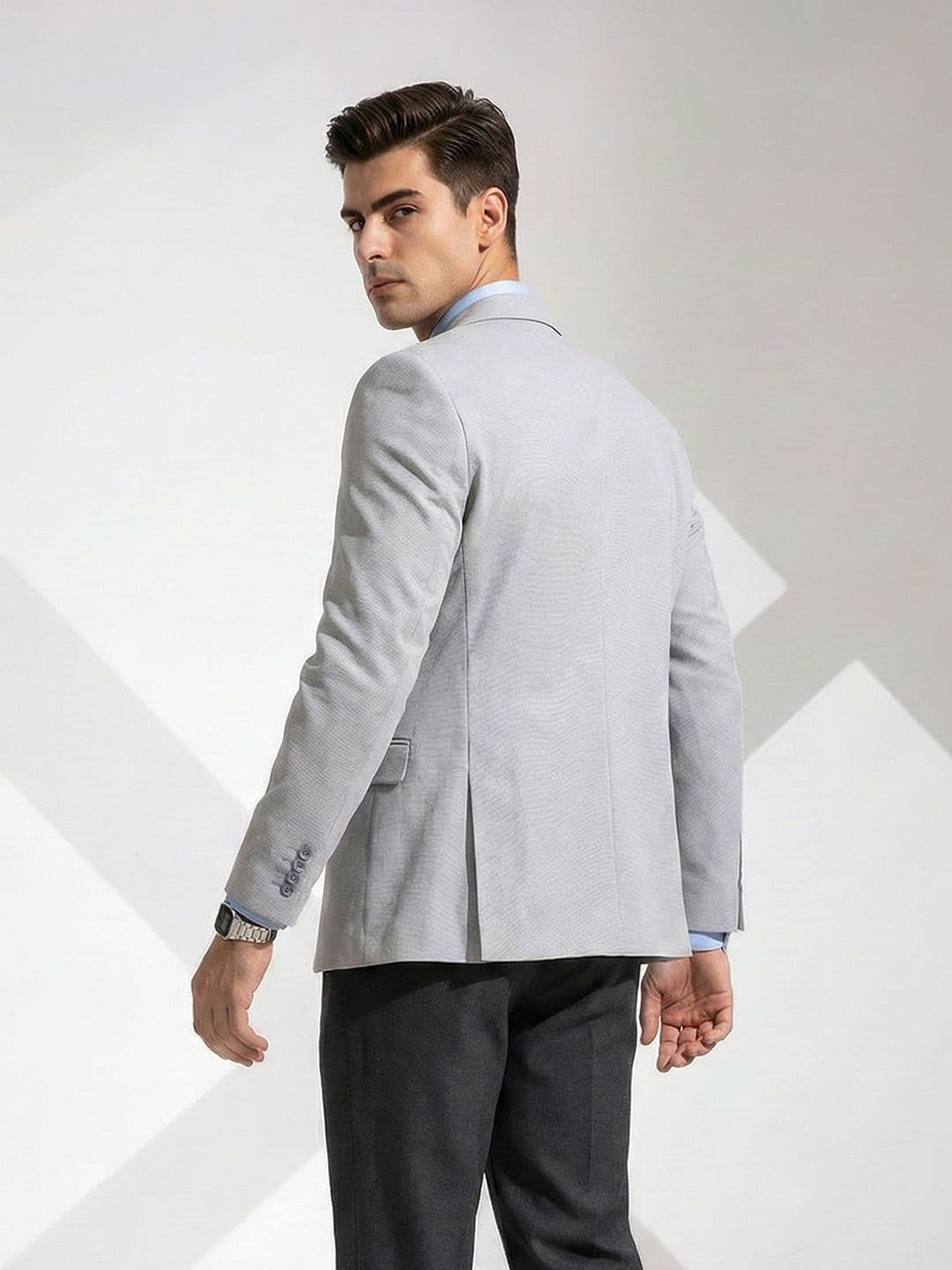 INVICTUS Single Breasted Notched Lapel Formal Blazer thumbnail 2