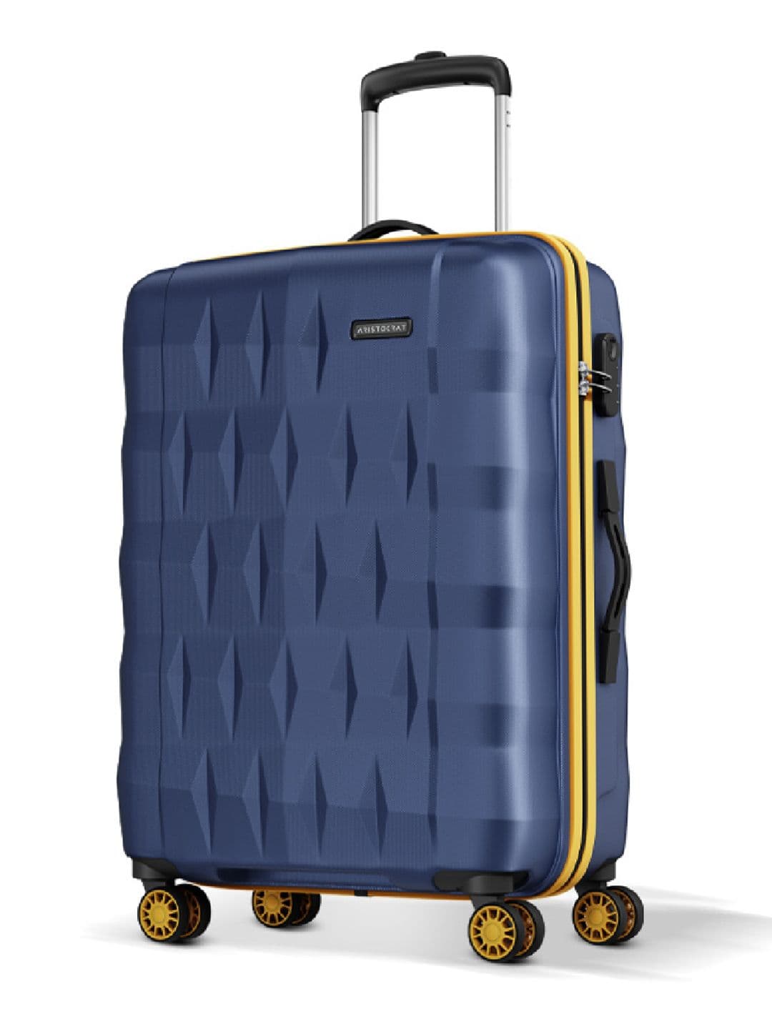 Aristocrat Comet Blue Large Hard Luggage 76cm Check-in Trolley Bag with Smooth 8-Wheel - view 1