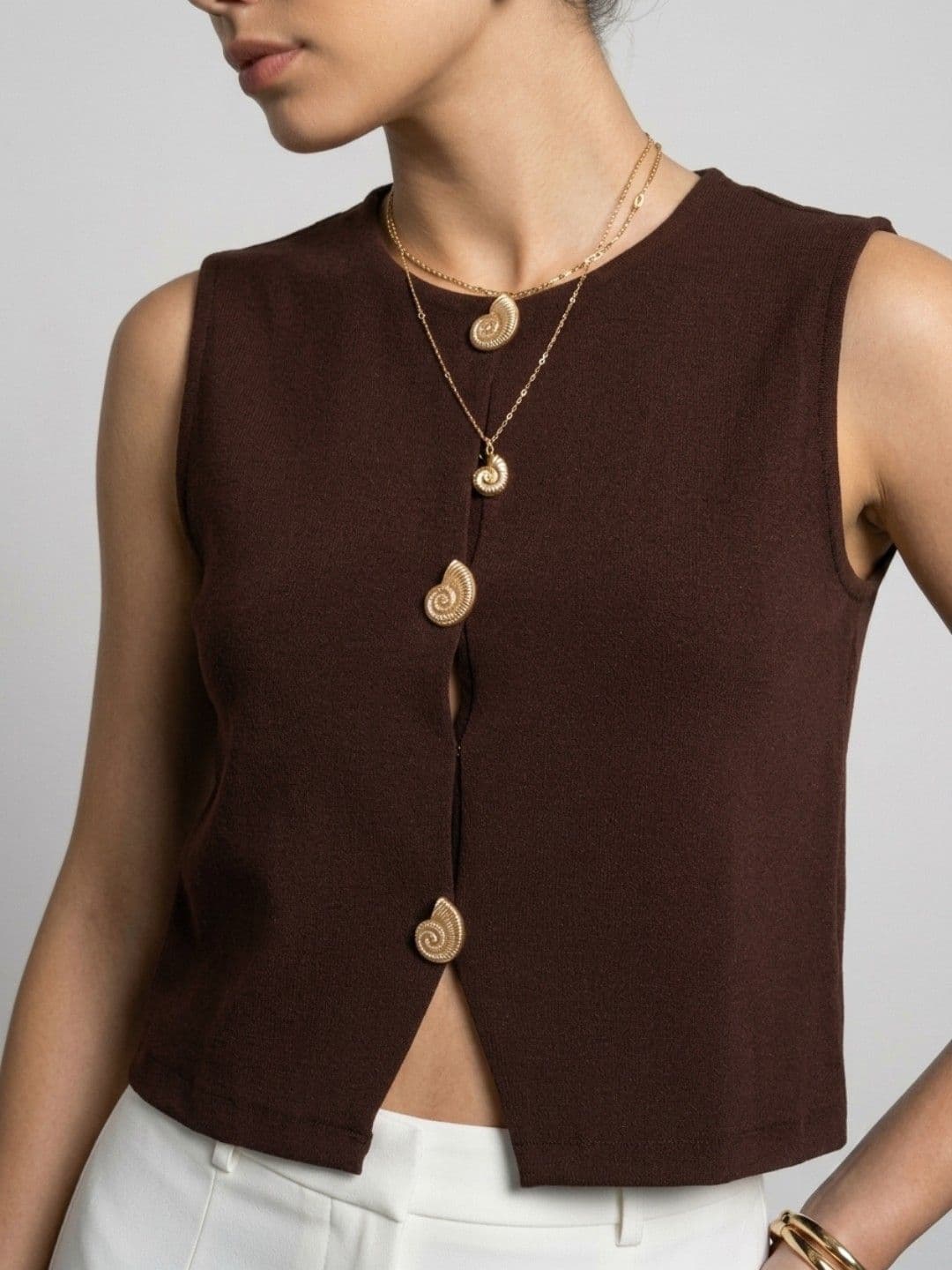 Phosphorus x The Devil Wears Prada Round Neck Waistcoat thumbnail 3