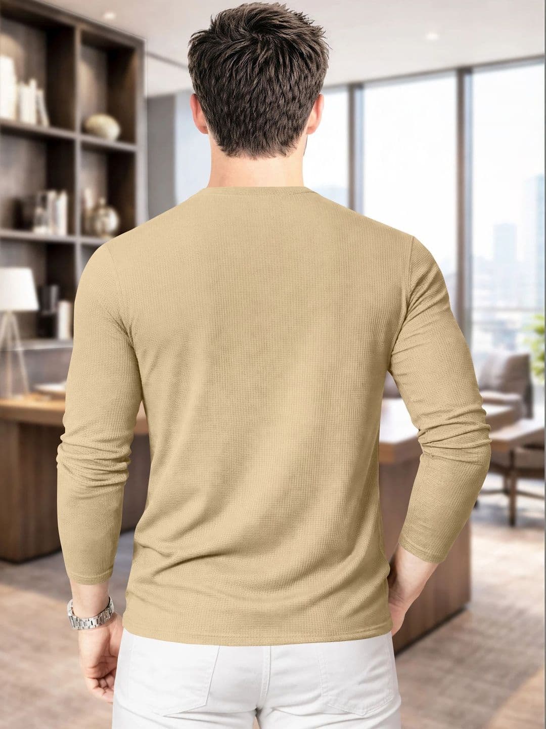 HAPPY KHAJANA Men T-shirt thumbnail 3