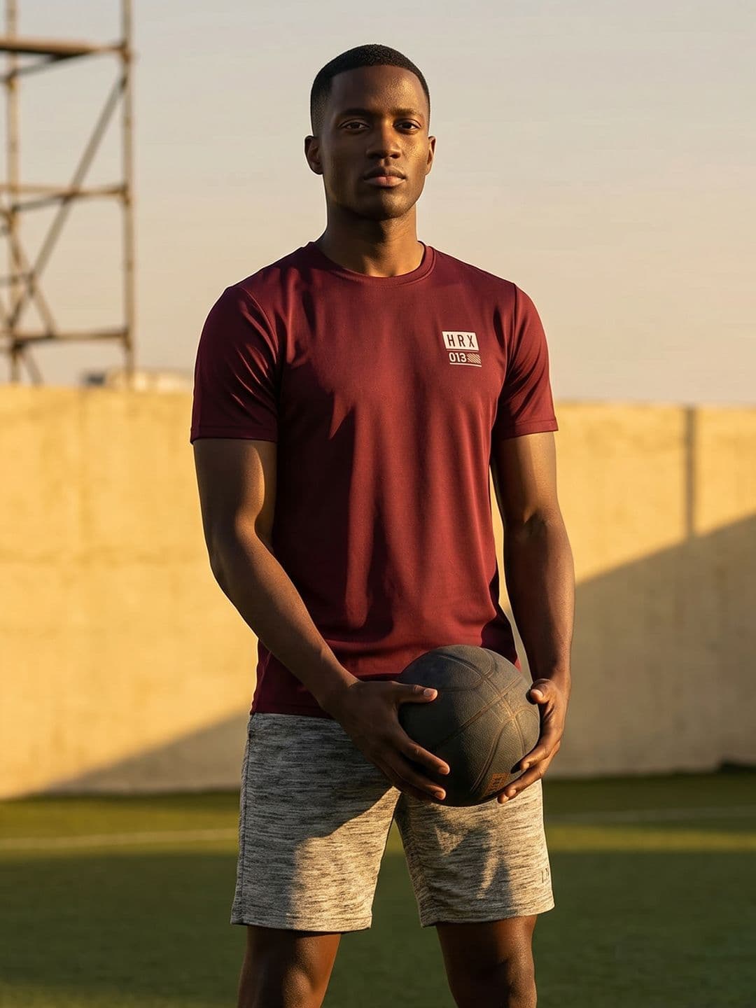 HRX by Hrithik Roshan Rapid-Dry Training T-shirt - view 1