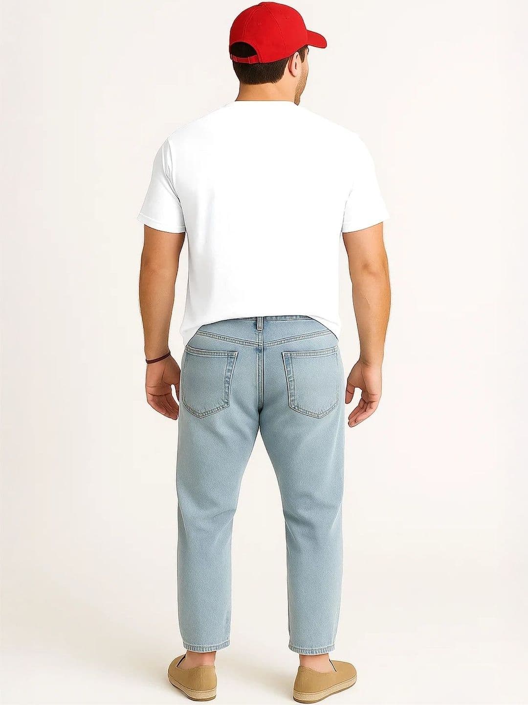 Big Hello - The Plus Life Men Printed Organic Cotton T-shirt thumbnail 3