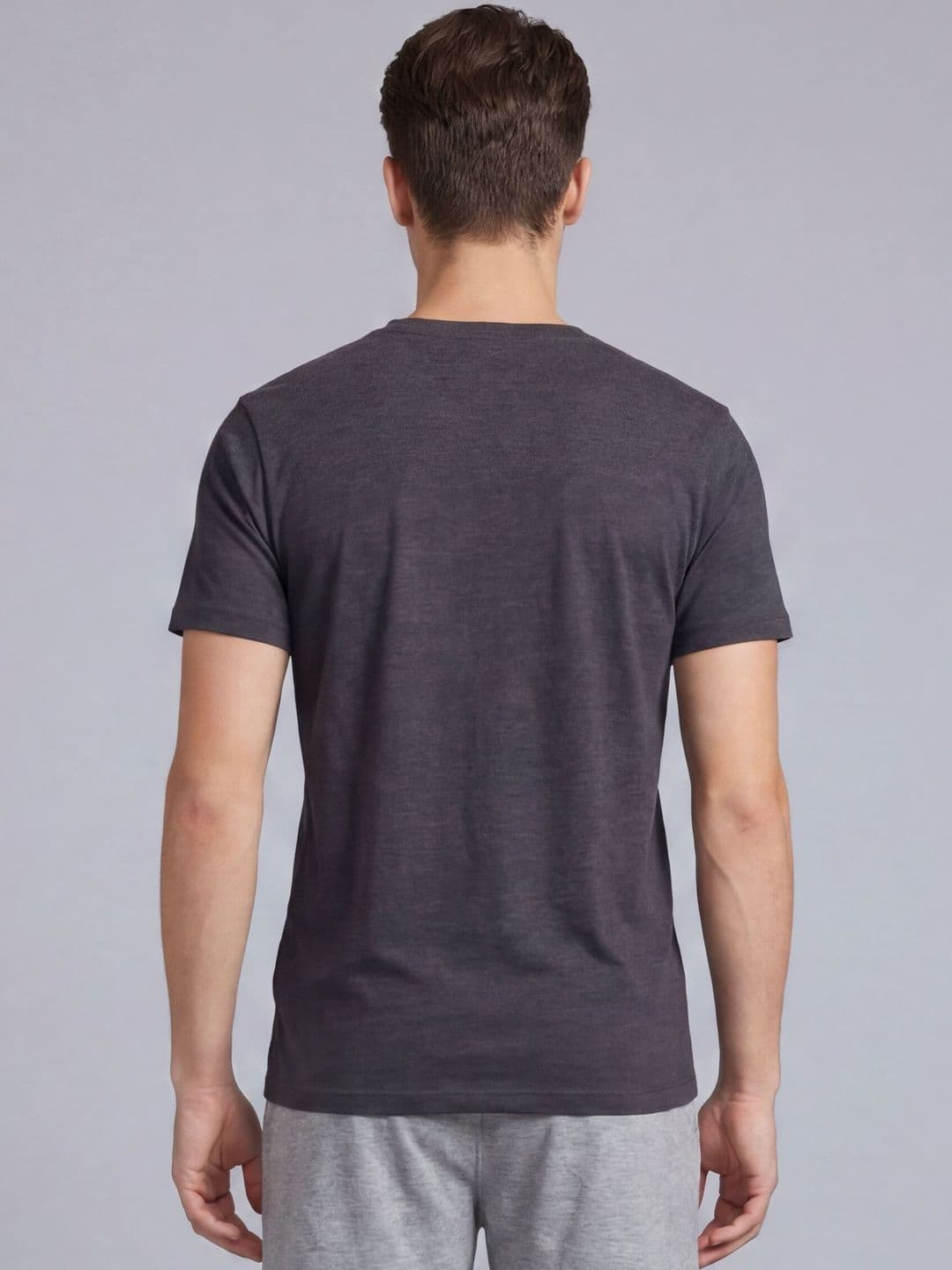 HRX by Hrithik Roshan Brand Logo Printed Round Neck T-shirt thumbnail 4