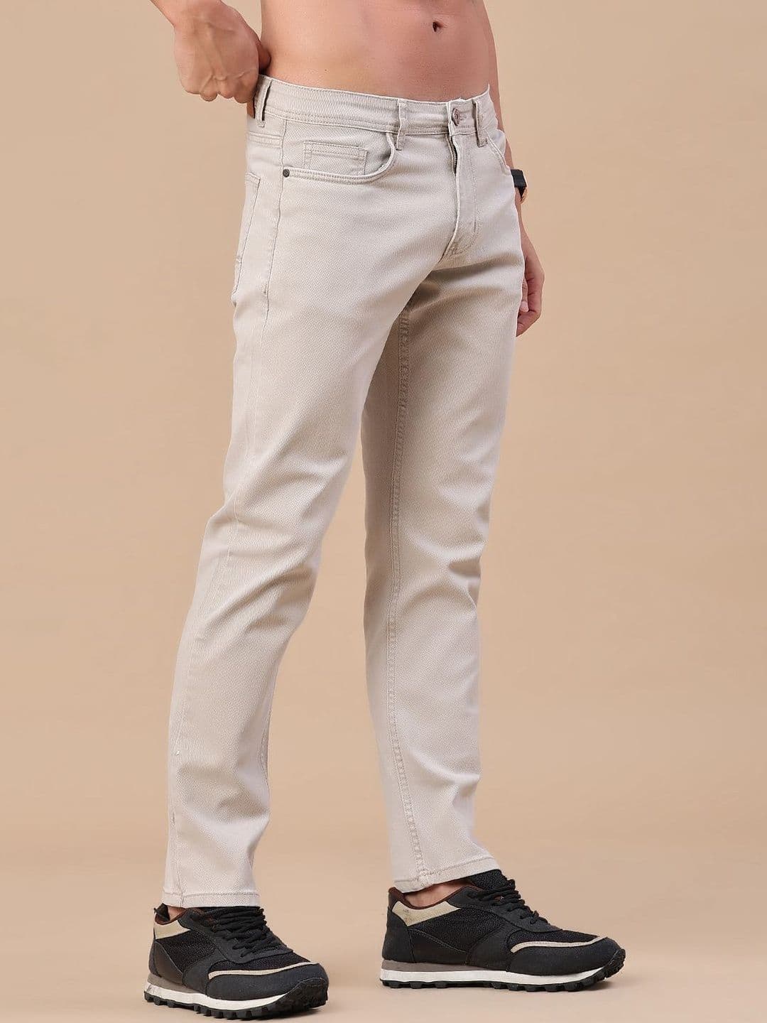 V-Mart Men Regular Fit Mid-Rise Stretchable Jeans thumbnail 3