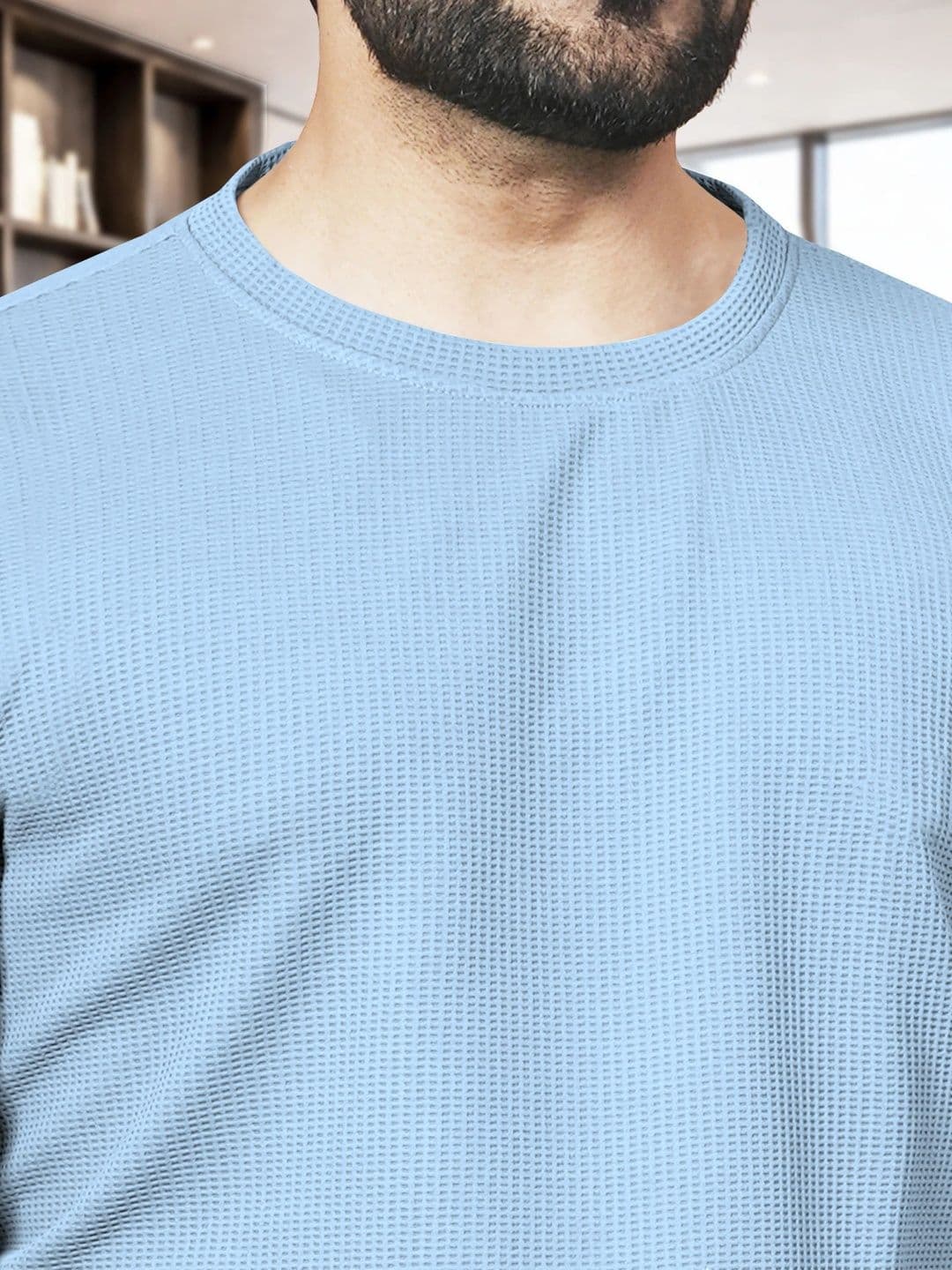 Moda Rapido Men Round Neck Long Sleeves T-shirt thumbnail 5