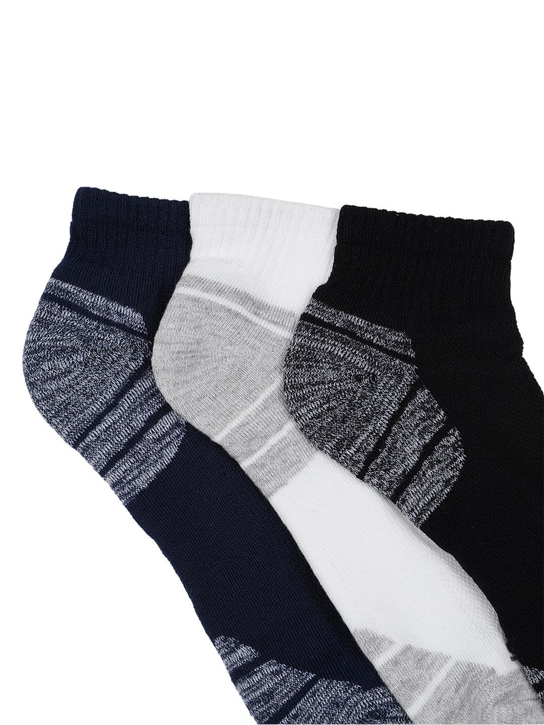 Skechers Men Pack of 3 Ankle Length Socks thumbnail 3