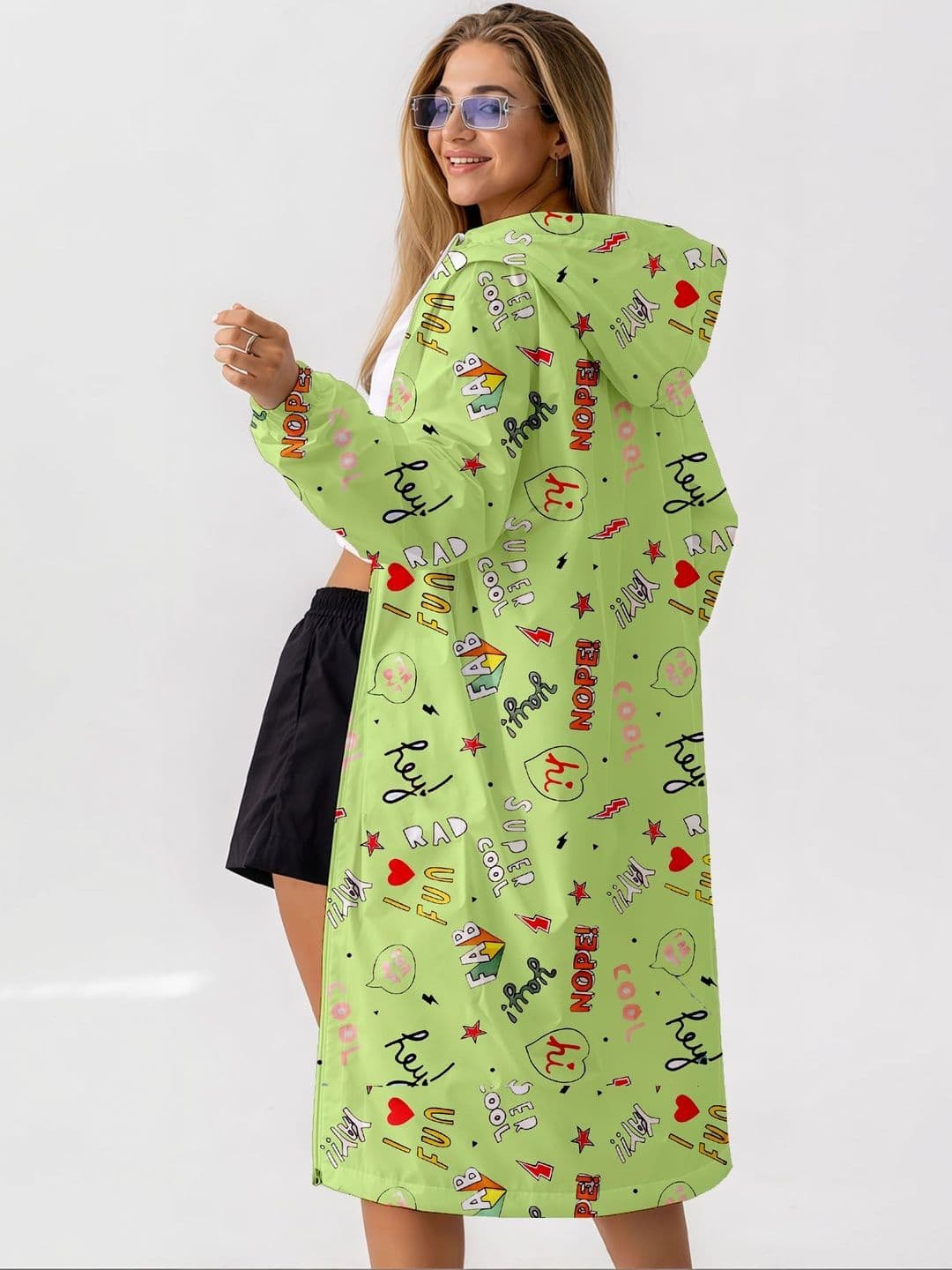 CAMISON Women Printed Rain Jacket thumbnail 3