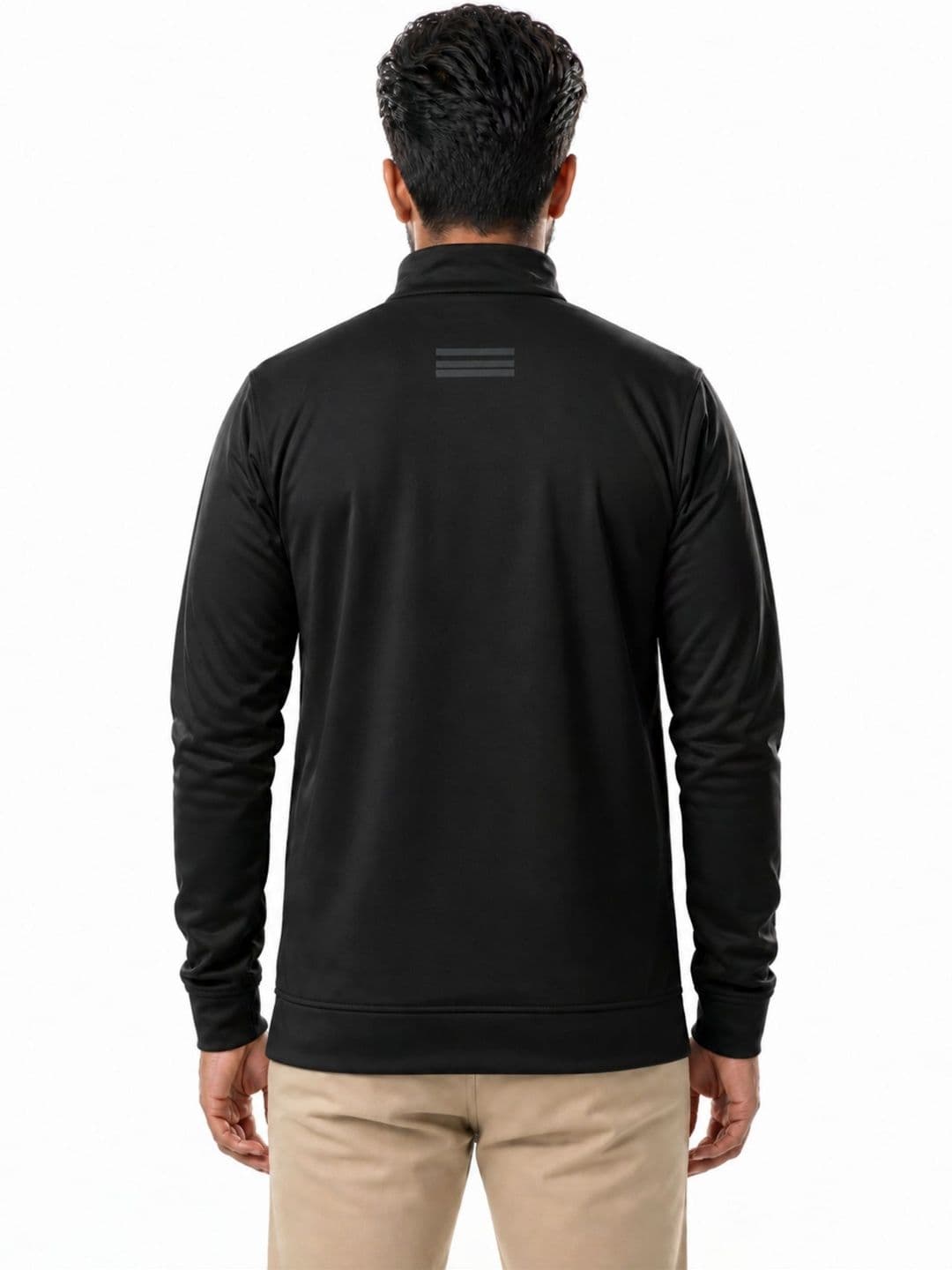 CARABA Men Brand Logo Lightweight Training or Gym Sporty Jacket thumbnail 4
