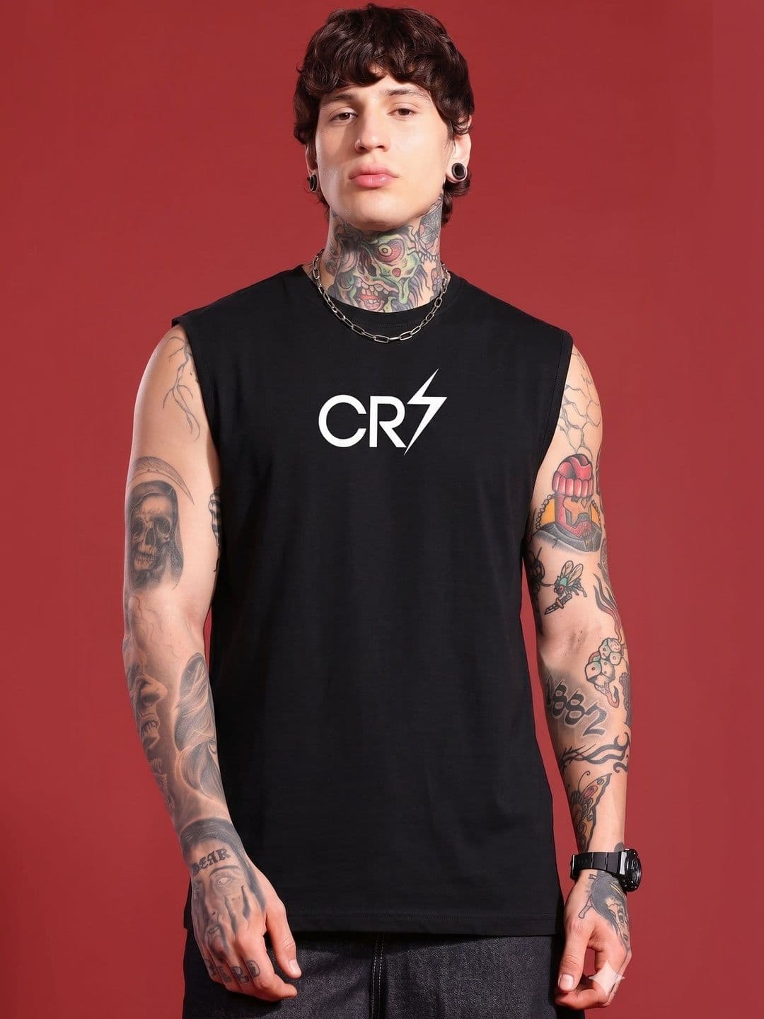 RHINO CULT Men Cristiano Ronaldo Printed T-shirt - view 1