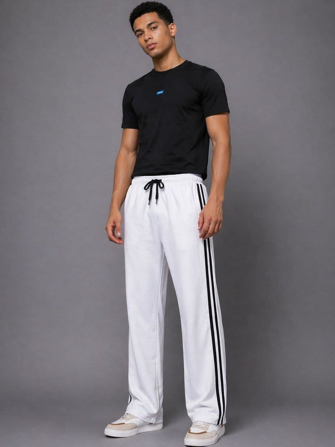 Roadster Men Relaxed Fit Training Track Pants thumbnail 4