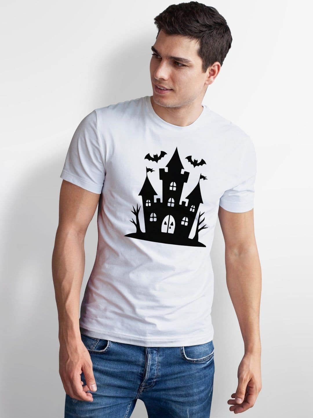 Seekbuylove Men Graphic Printed Round Neck Bio Finish Cotton T-shirt thumbnail 6