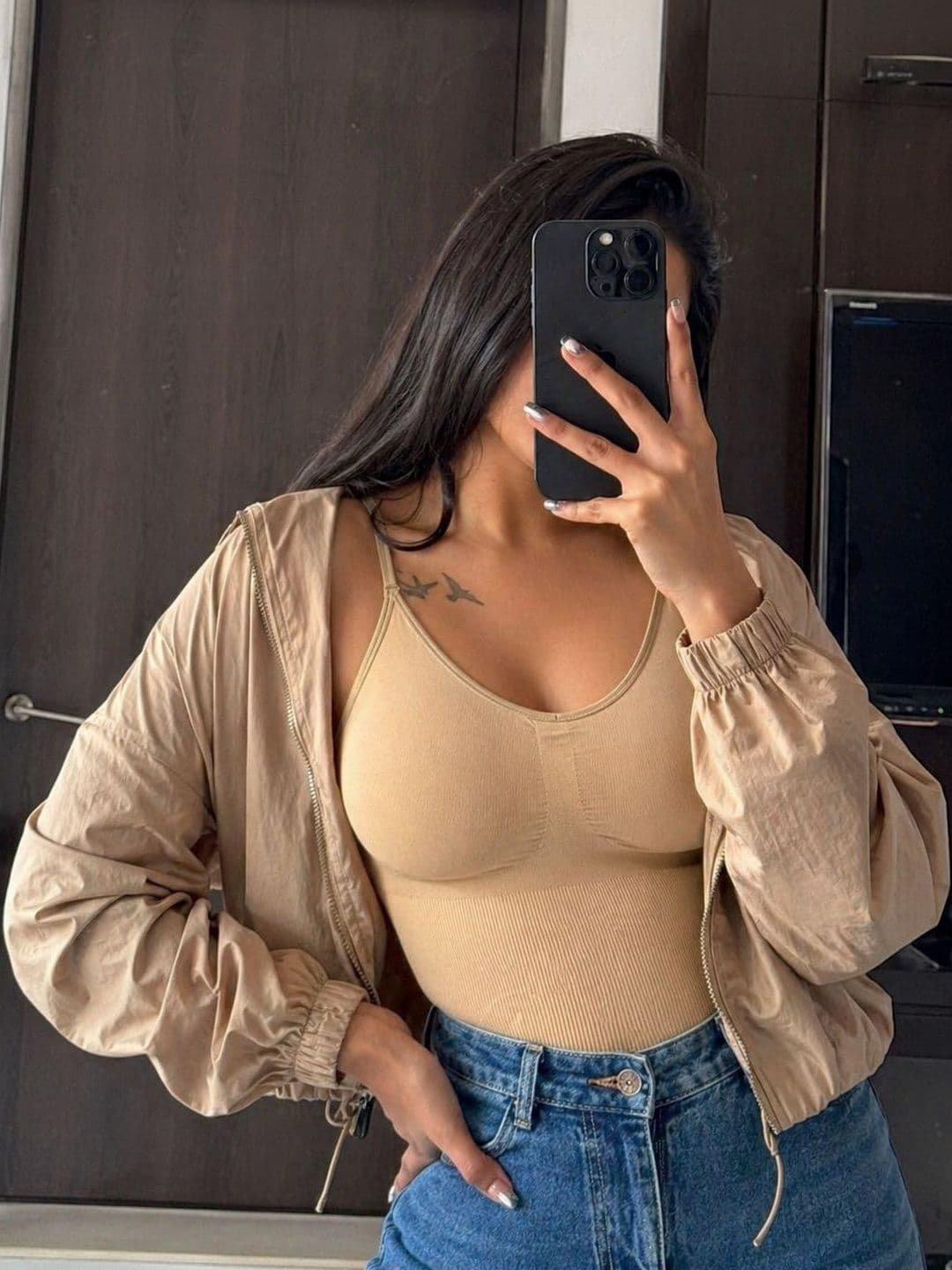 KeepCart Shoulder Straps Sleeveless Bodysuit thumbnail 6